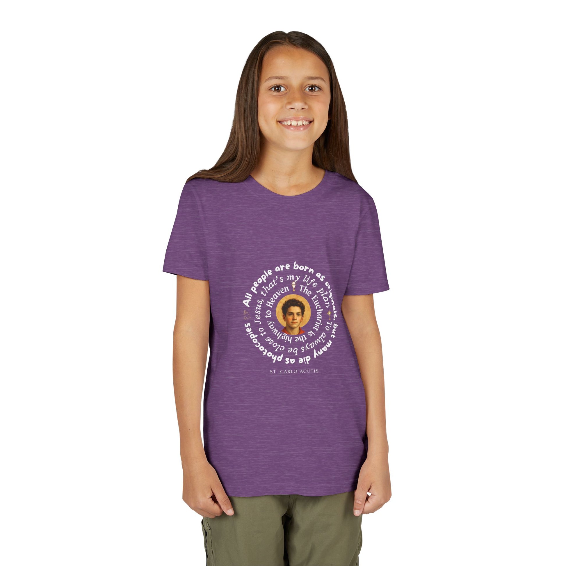 St Carlo Acutis Catholic Youth Shirt