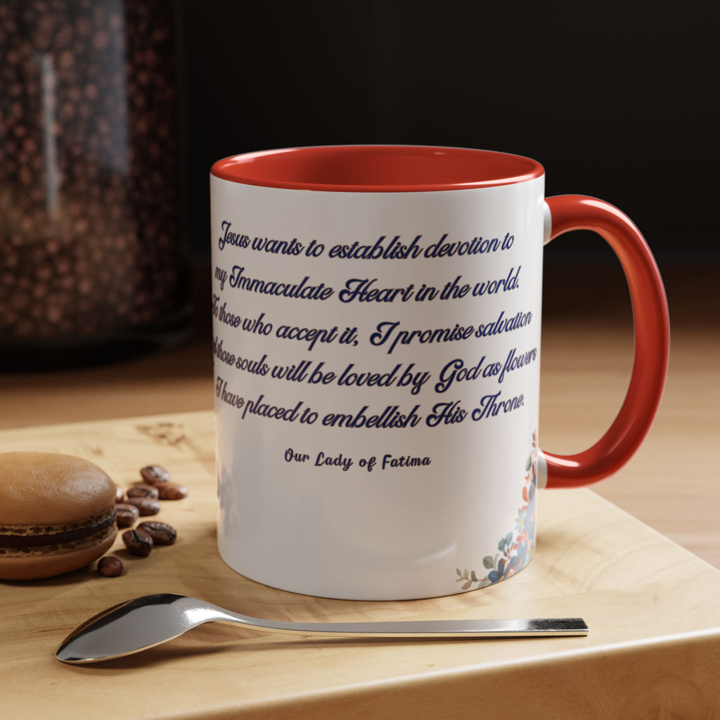 Our Lady of Fatima Immaculate Heart (11oz, 15oz)