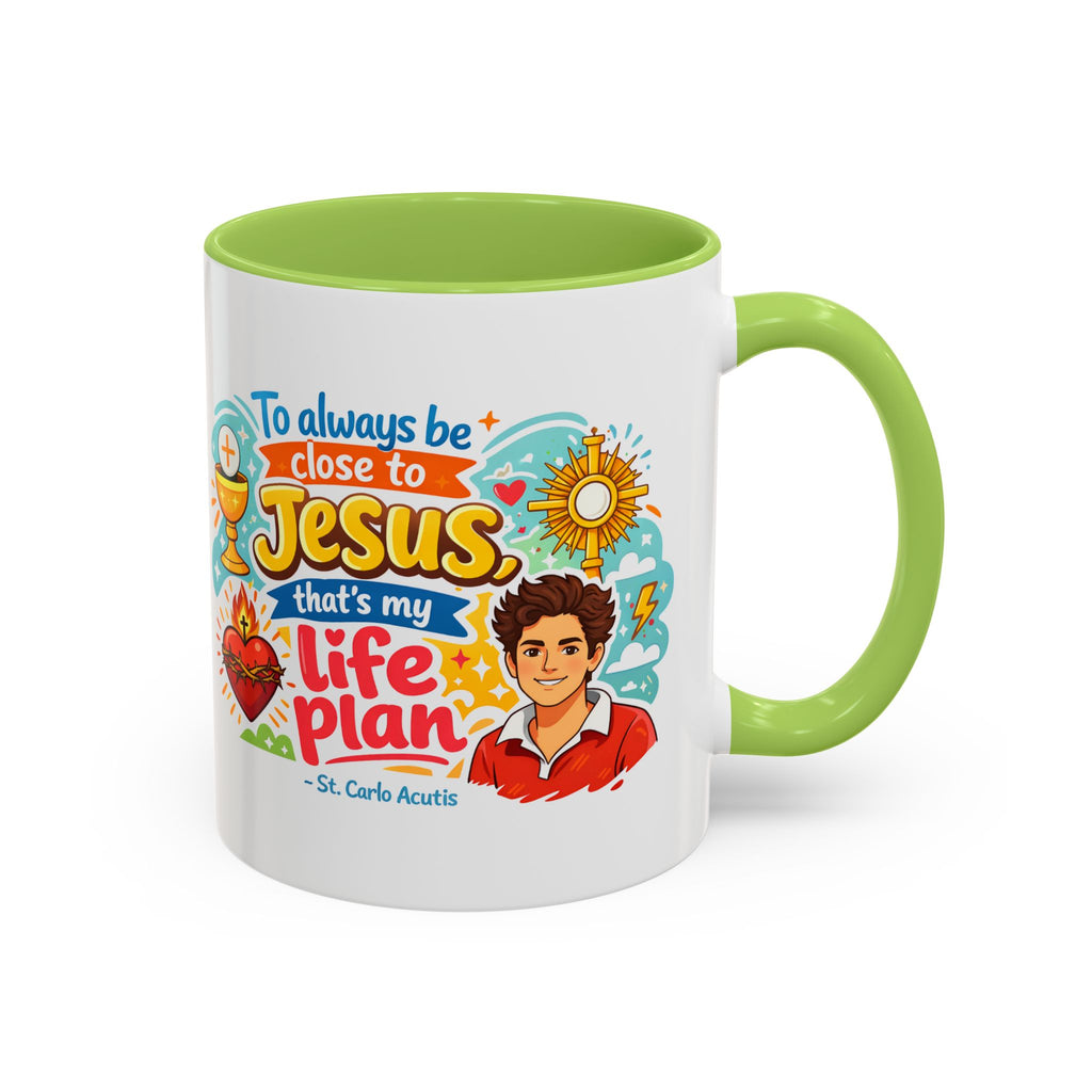 St. Carlo Acutis Kids/Teens Accent Mug