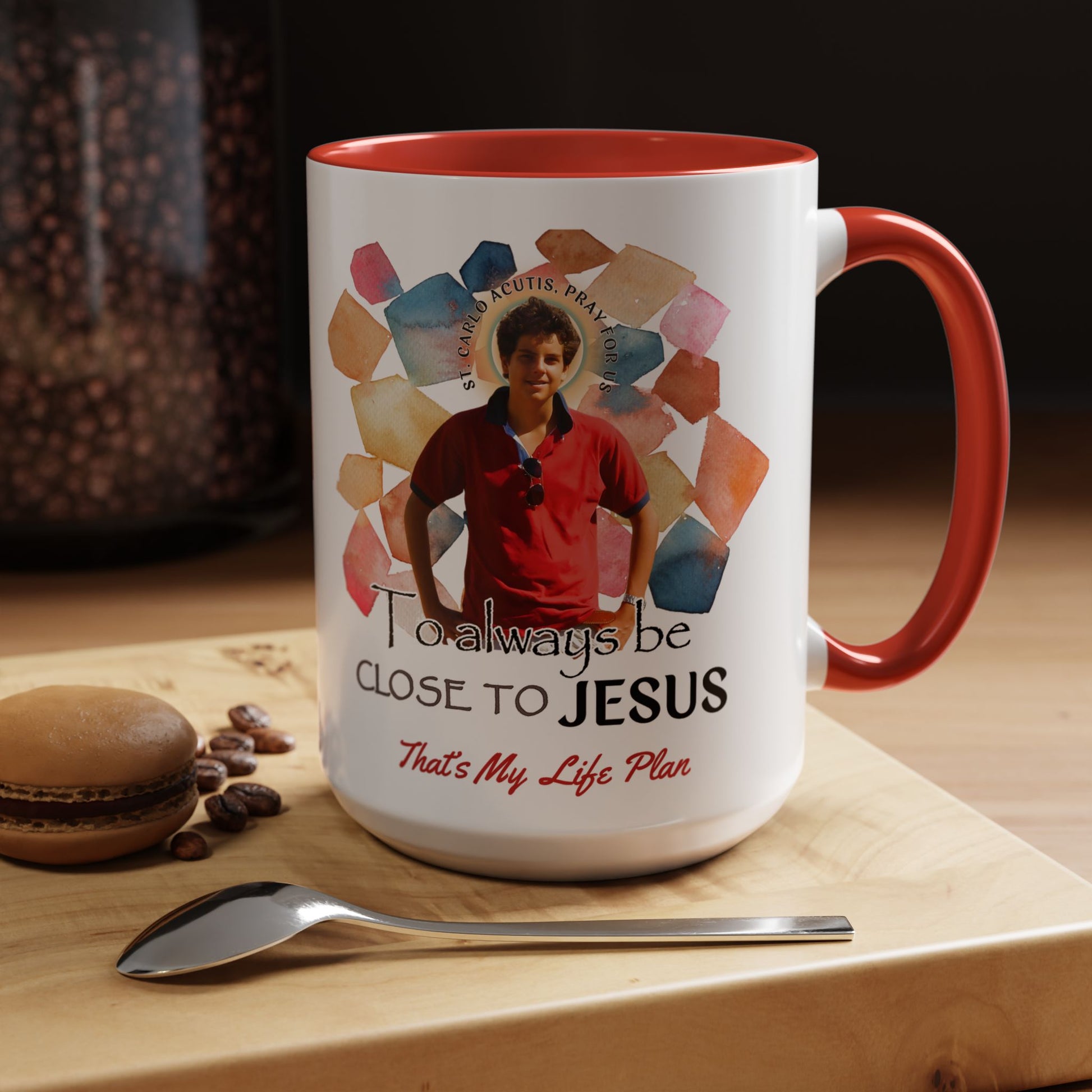 St. Carlo Acutis Kids Accent Mug