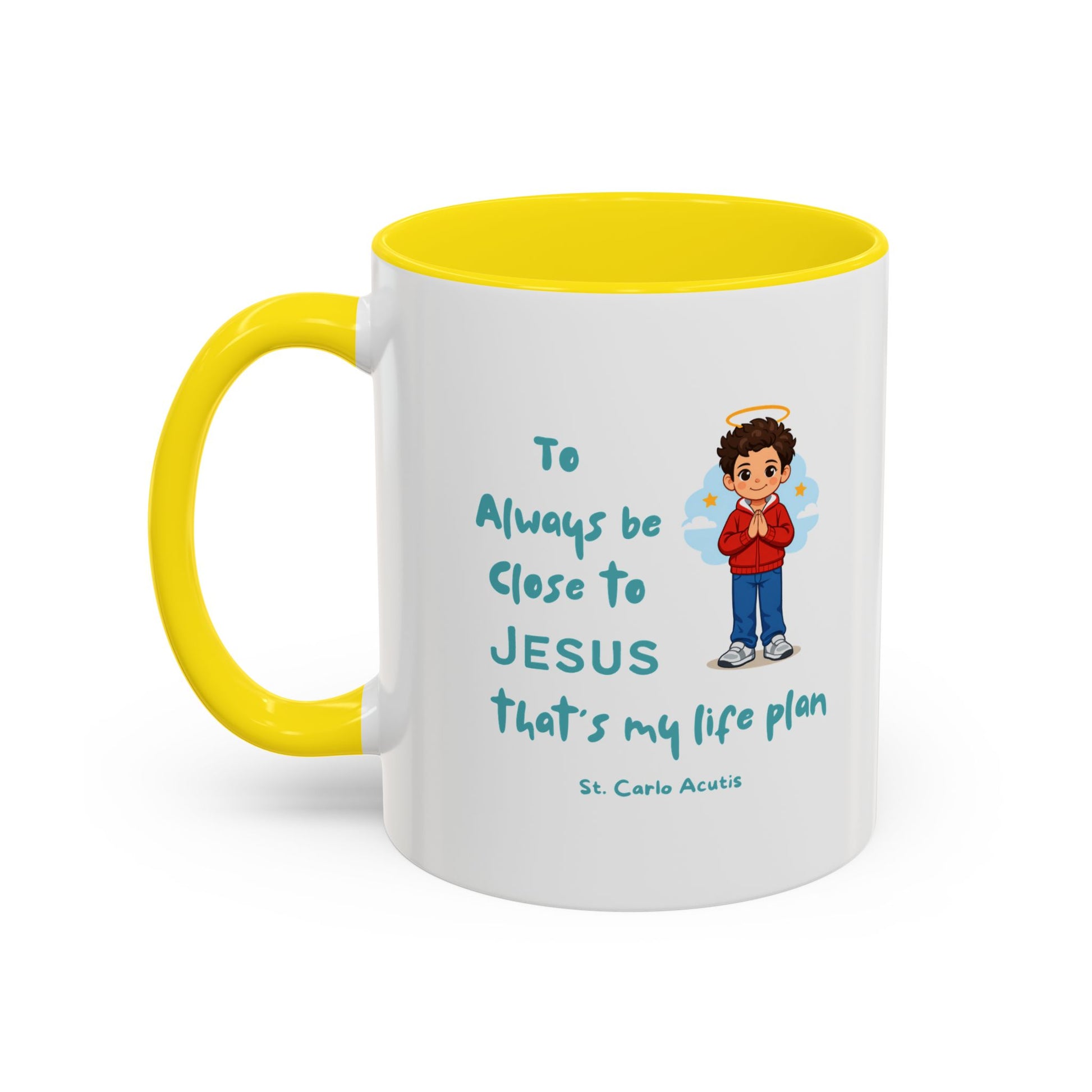 St. Carlo Acutis Kids Inspirational Accent Mug