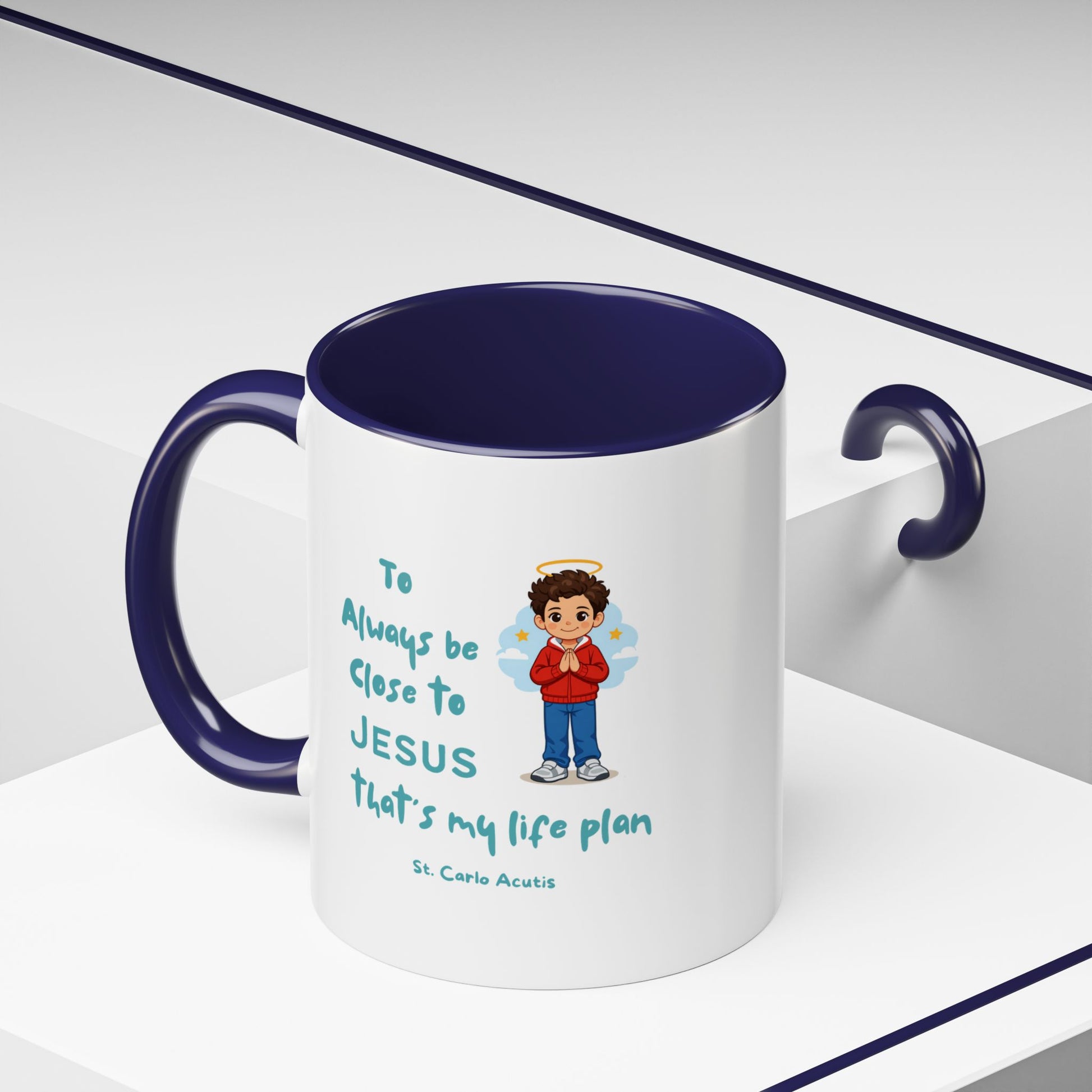 St. Carlo Acutis Kids Inspirational Accent Mug
