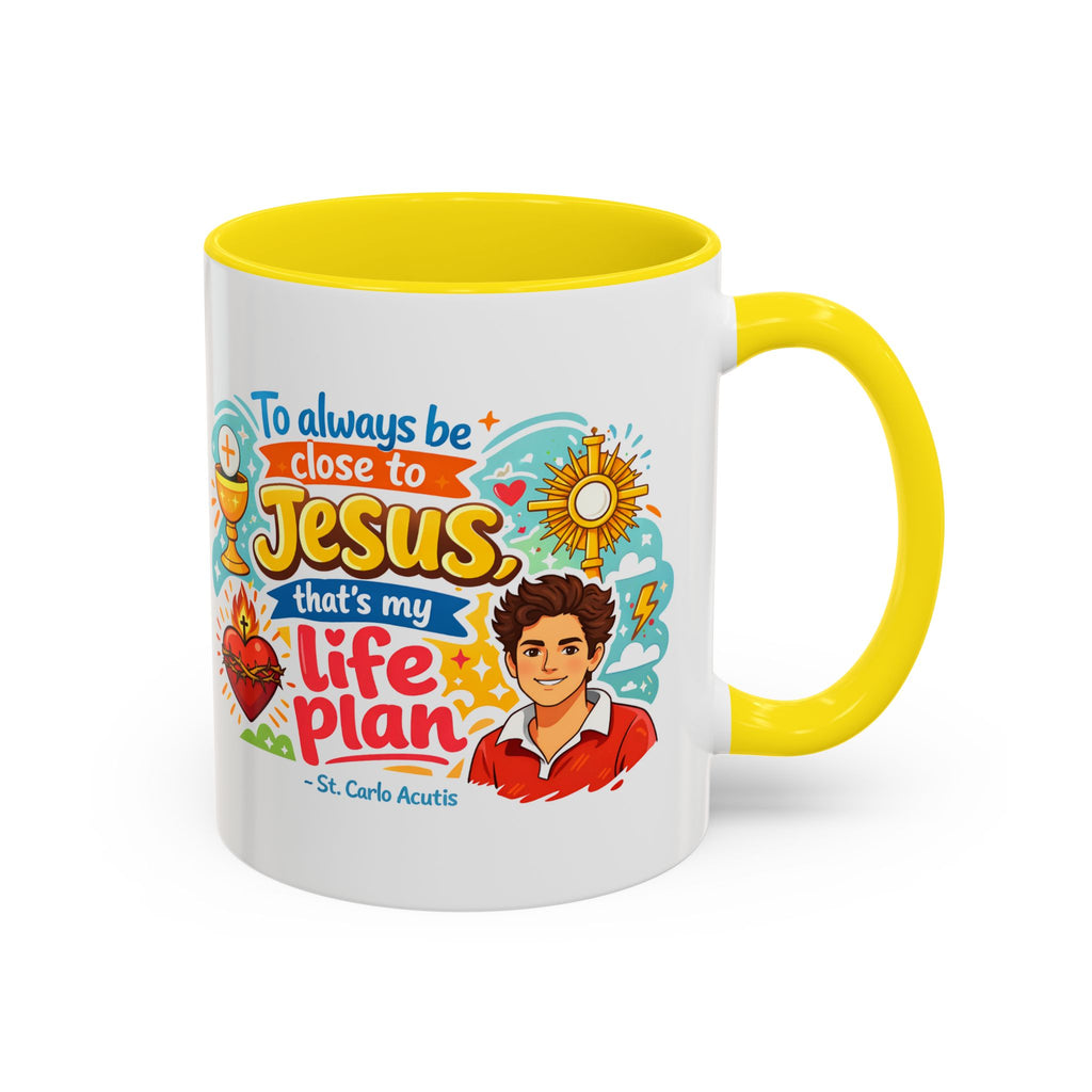 St. Carlo Acutis Kids/Teens Accent Mug