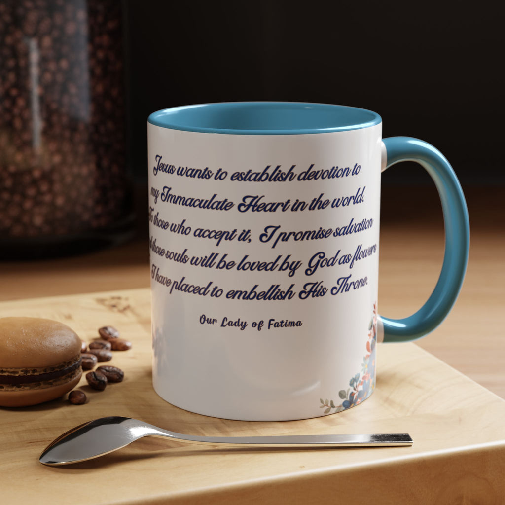 Our Lady of Fatima Immaculate Heart (11oz, 15oz)