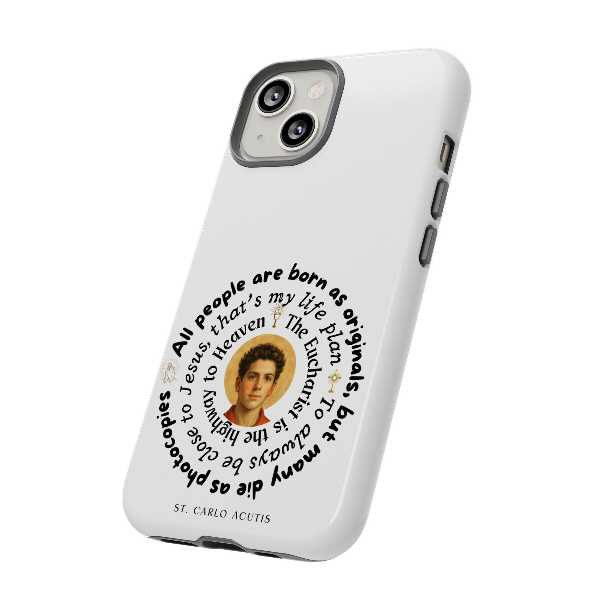 St. Carlo Acutis Canonization Tribute Tough Phone Case