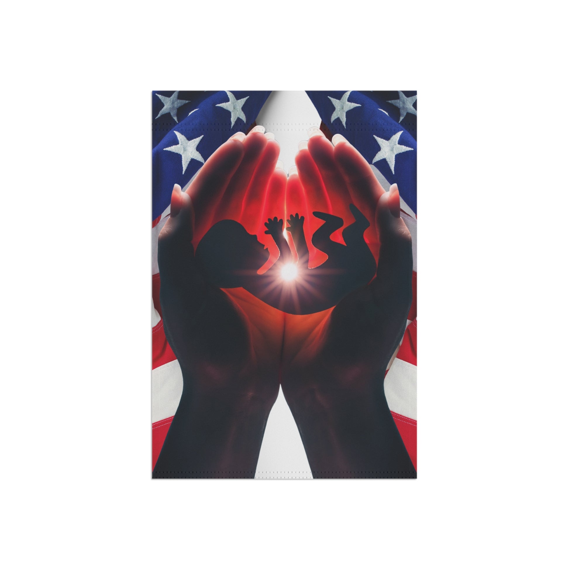 Pro-Life America Garden Flag