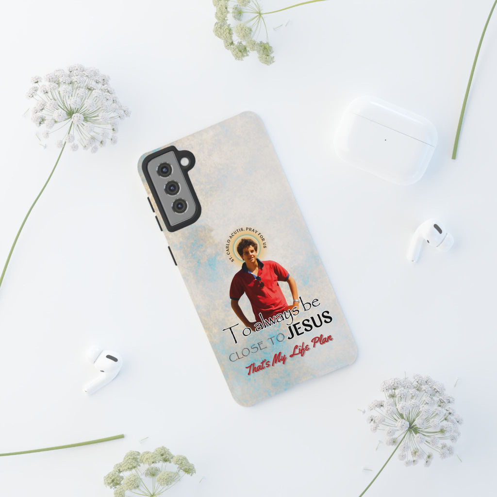 St. Carlo Acutis Jesus Phone Case for iPhone/Samsung/Goggle Pixel