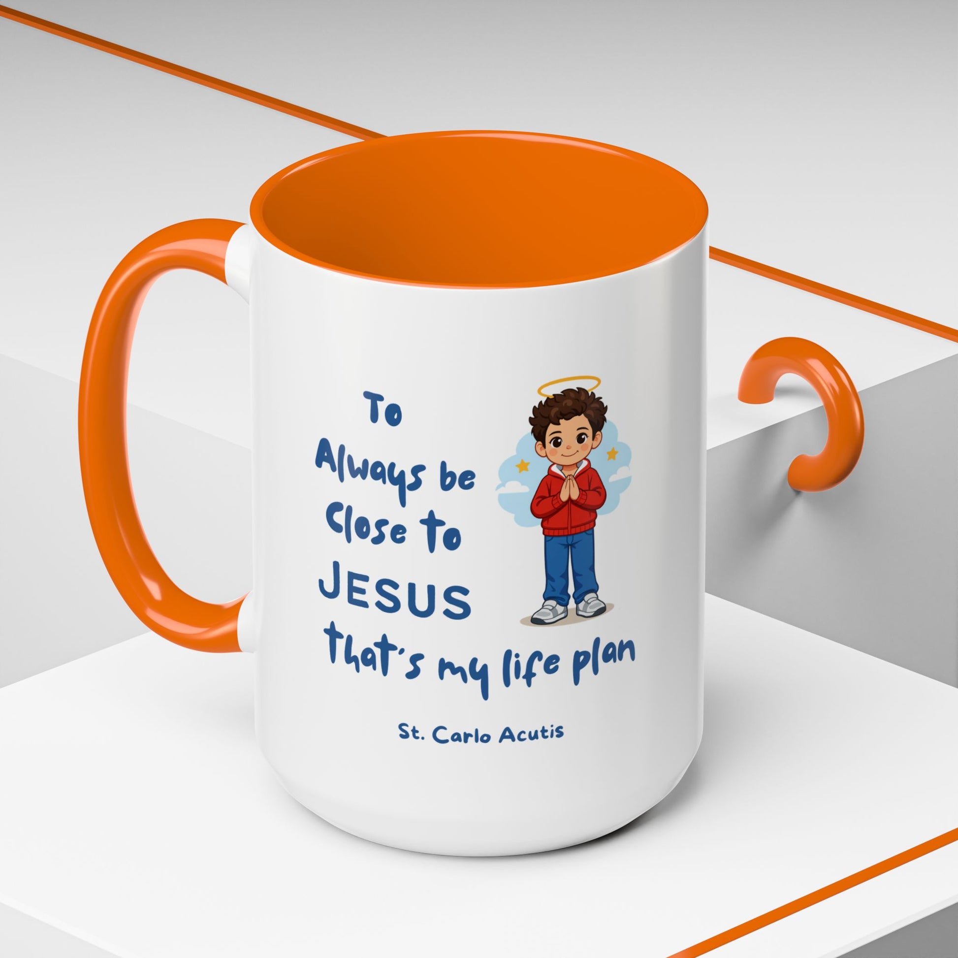 St. Carlo Acutis Kids Inspirational Accent Mug