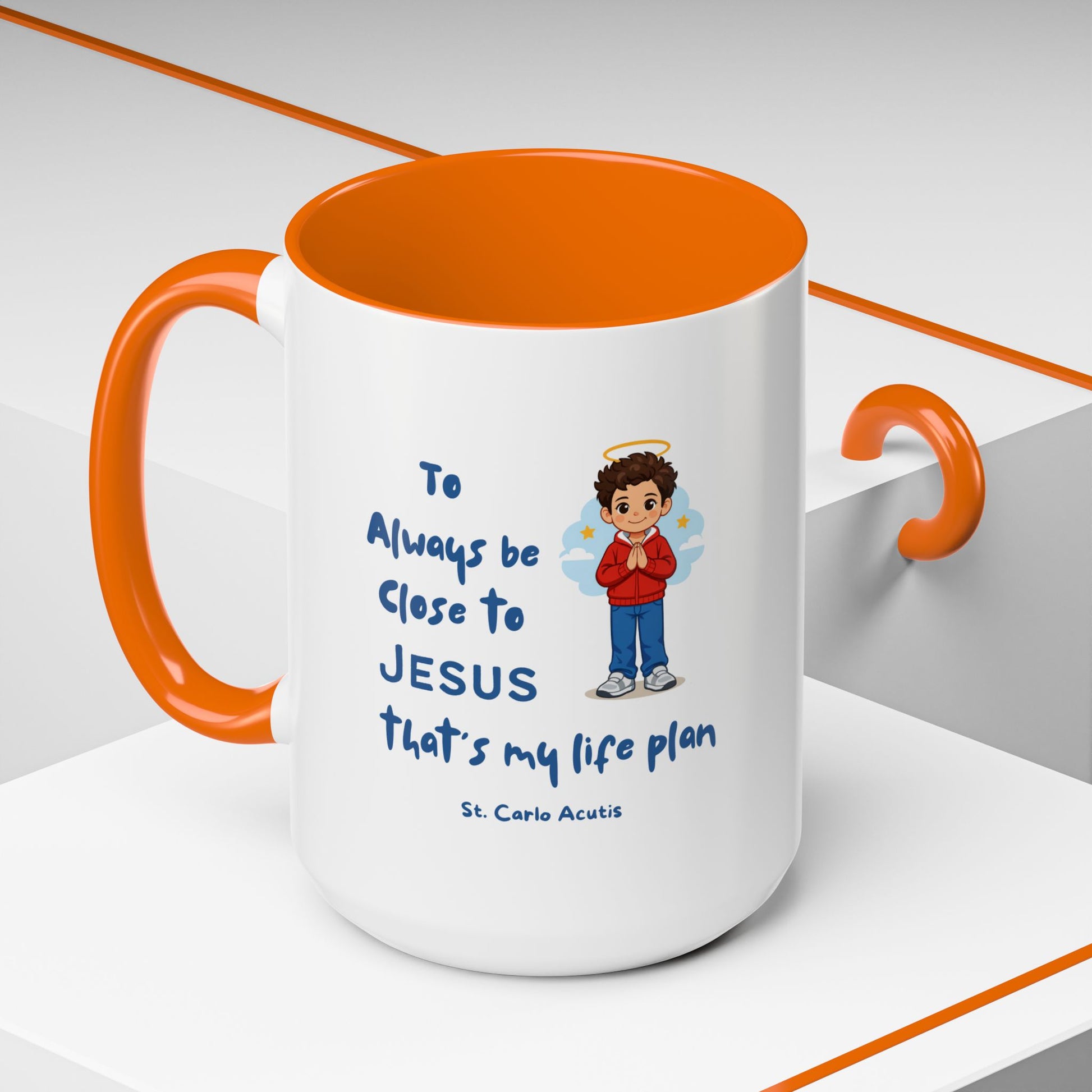 St. Carlo Acutis Kids Inspirational Accent Mug