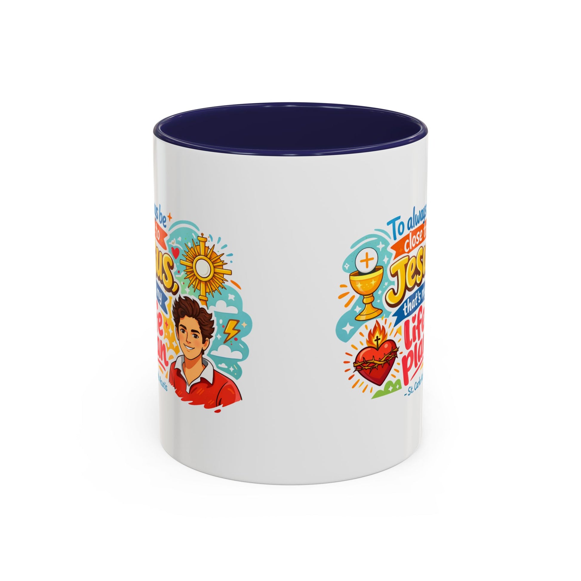 St. Carlo Acutis Kids/Teens Accent Mug