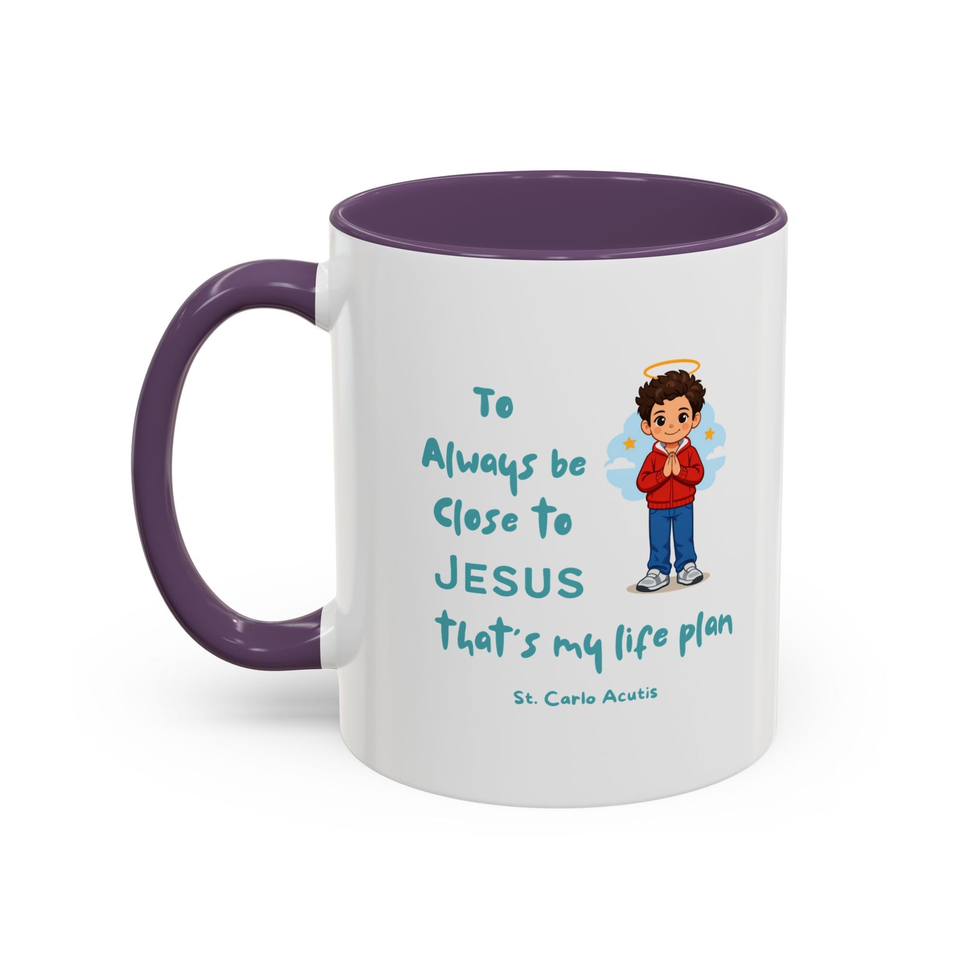 St. Carlo Acutis Kids Inspirational Accent Mug