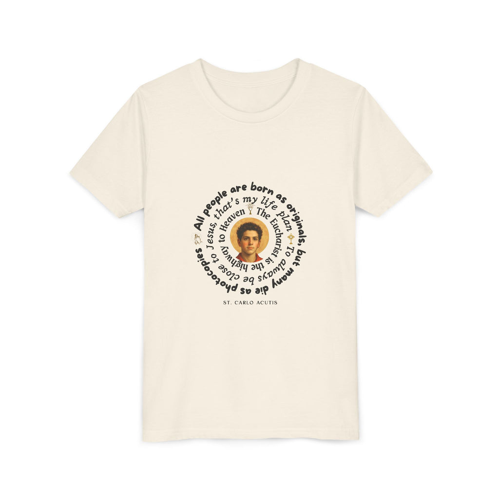 St Carlo Acutis Catholic Youth Shirt