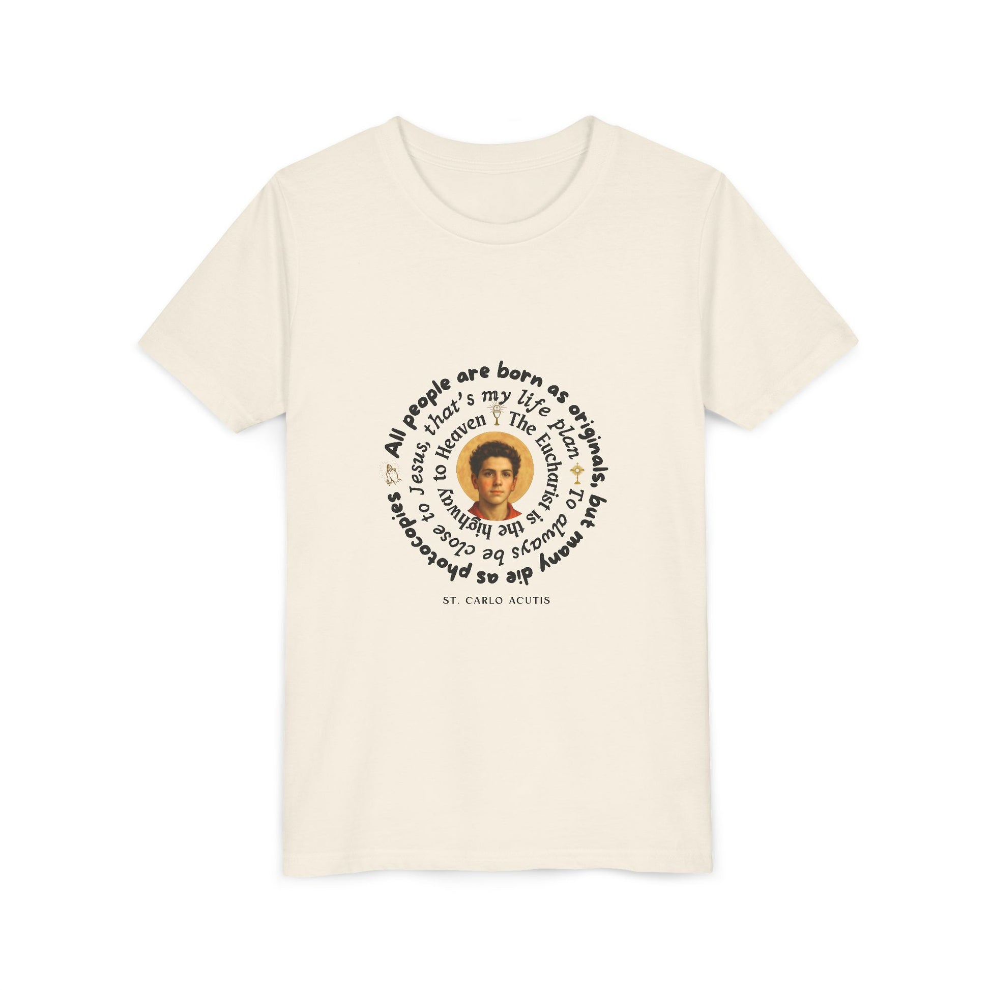 St Carlo Acutis Catholic Youth Shirt