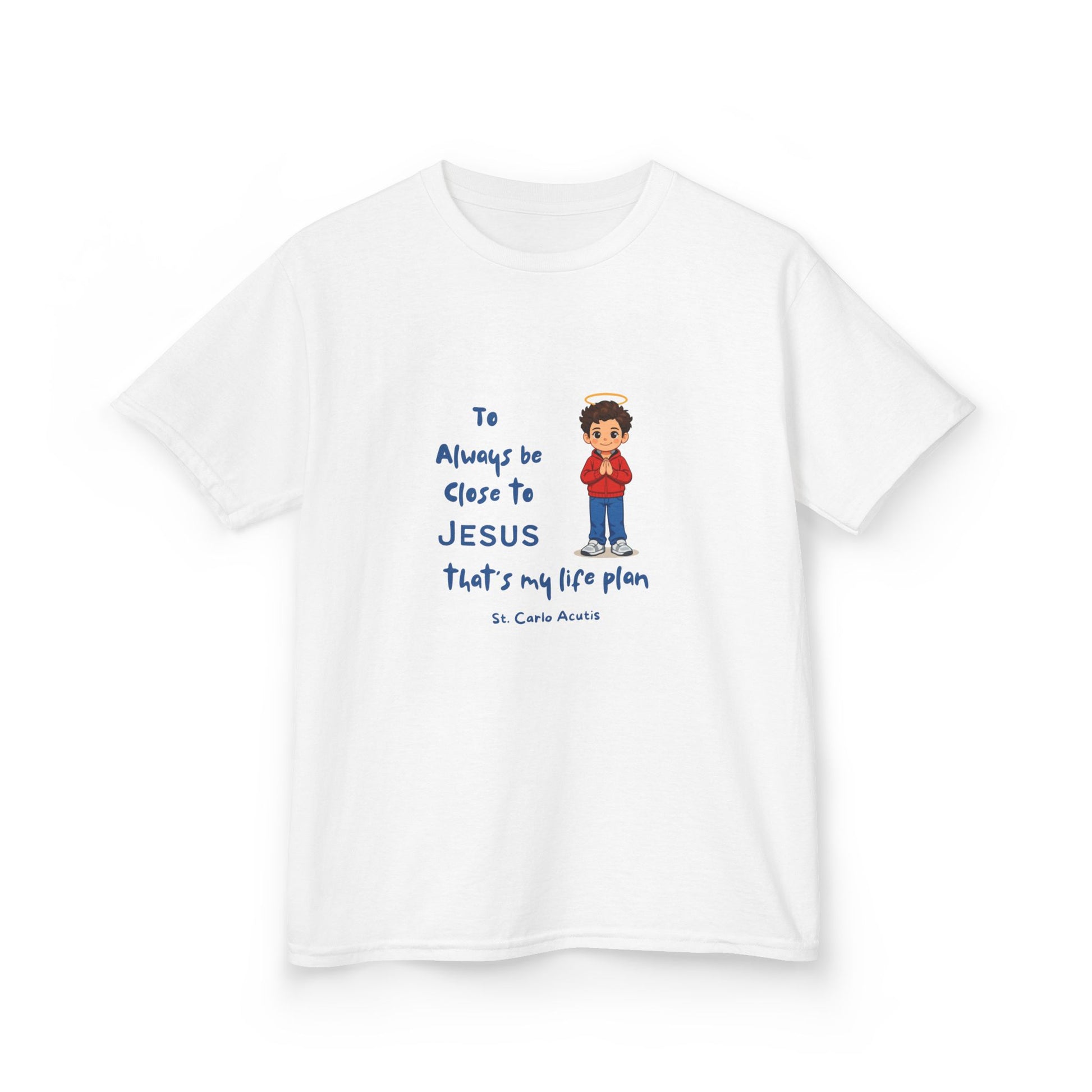 St. Carlo Acutis Kids 'Close to Jesus' Tee