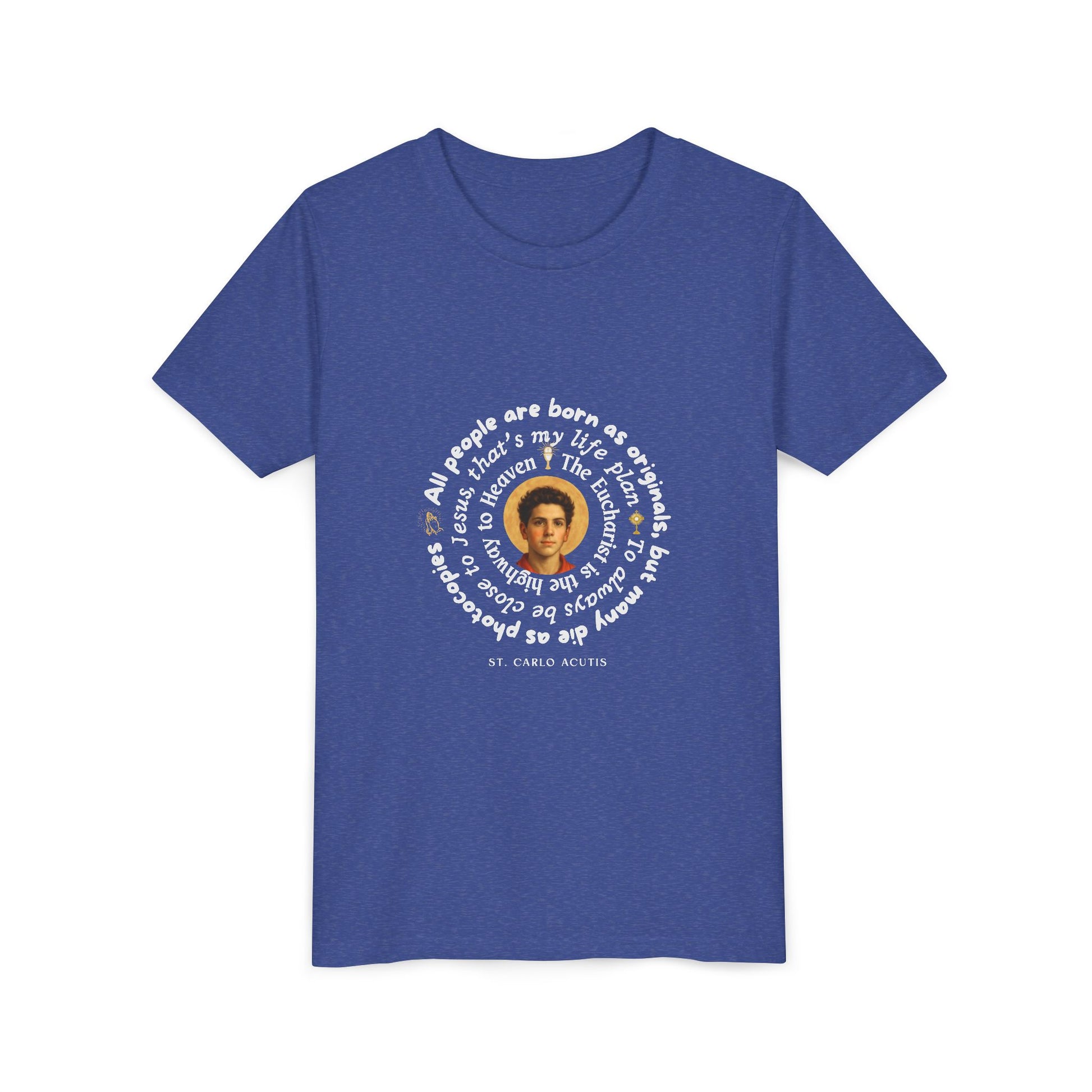 St Carlo Acutis Catholic Youth Shirt
