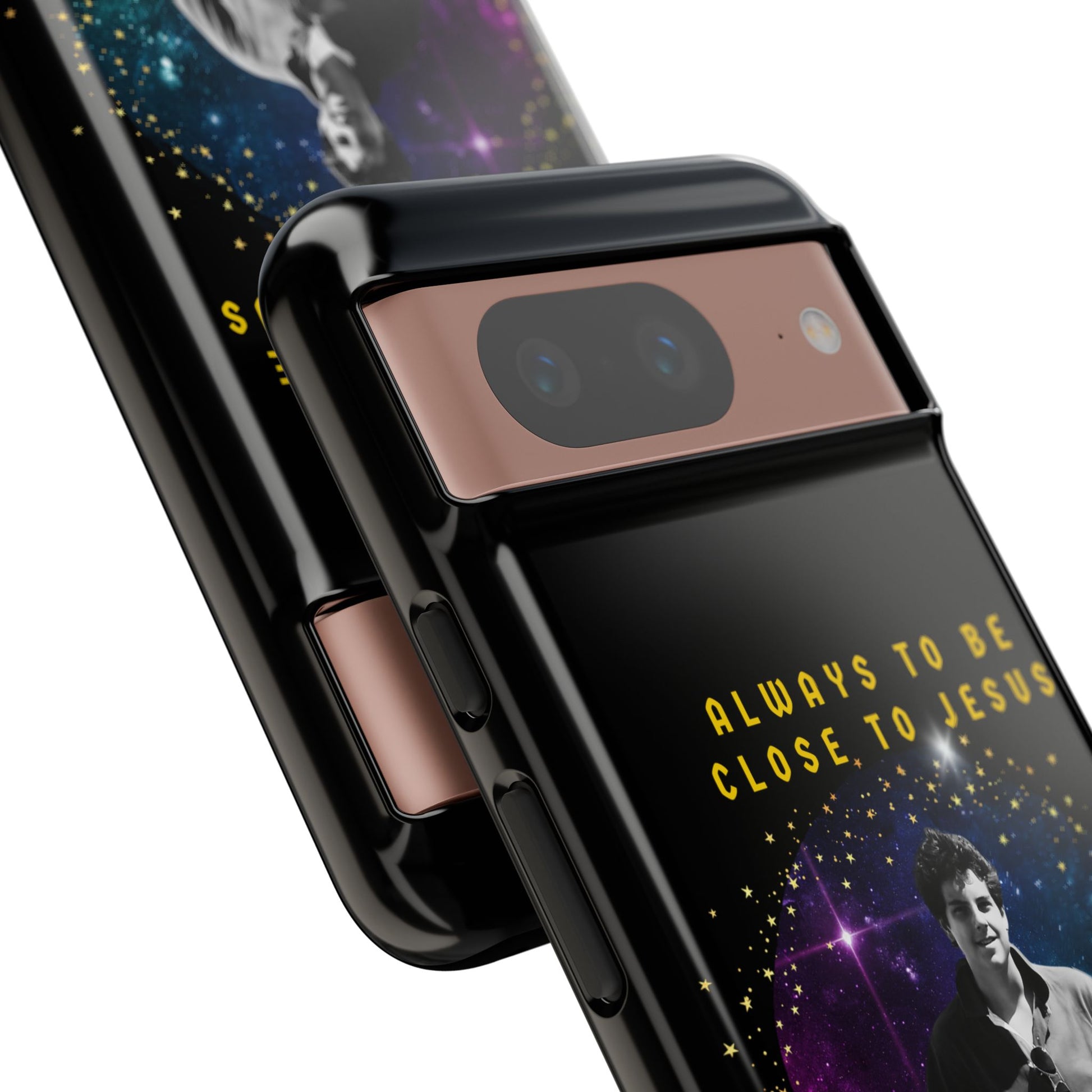 Blessed Carlo Acutis Tough Phone Cases Black