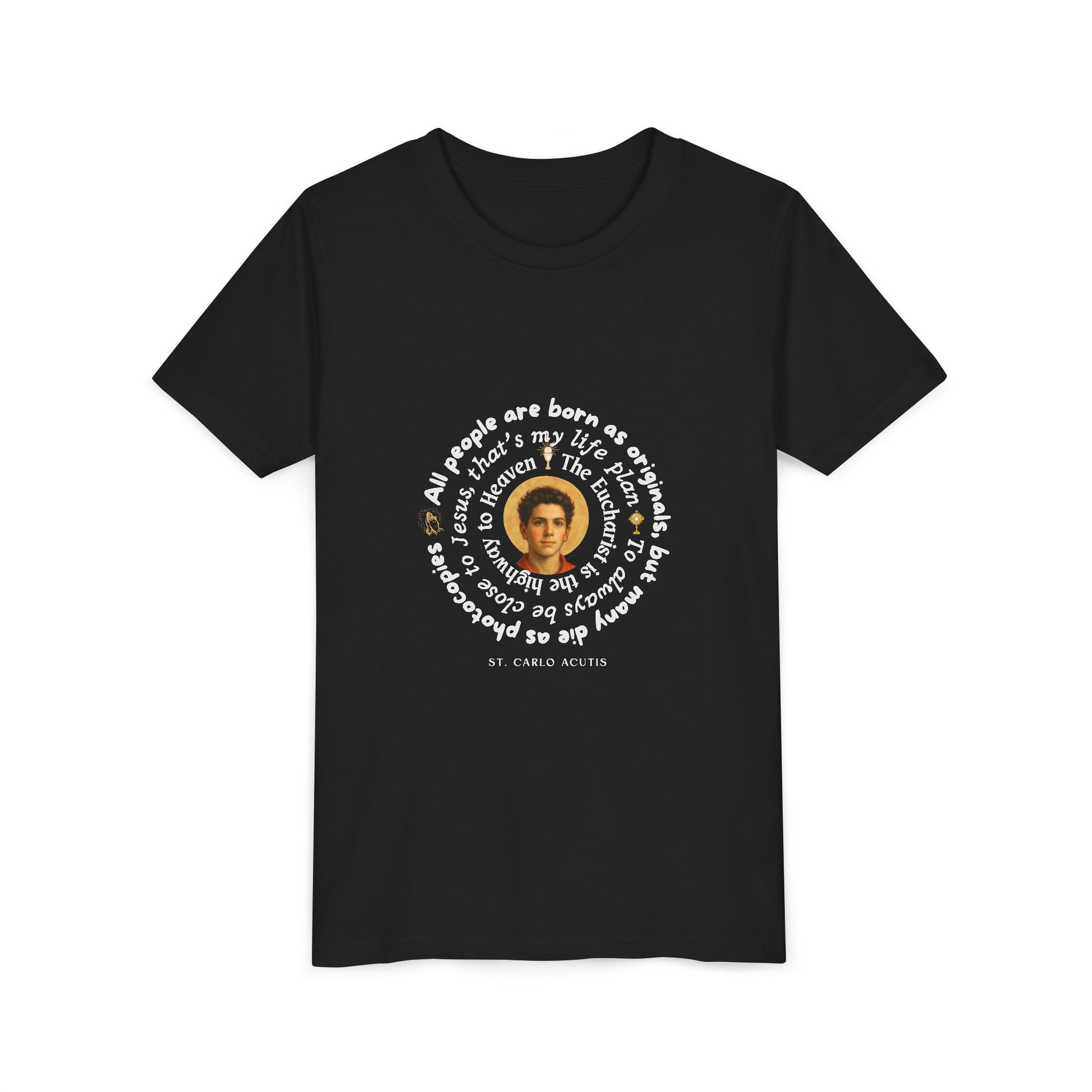 St Carlo Acutis Catholic Youth Shirt