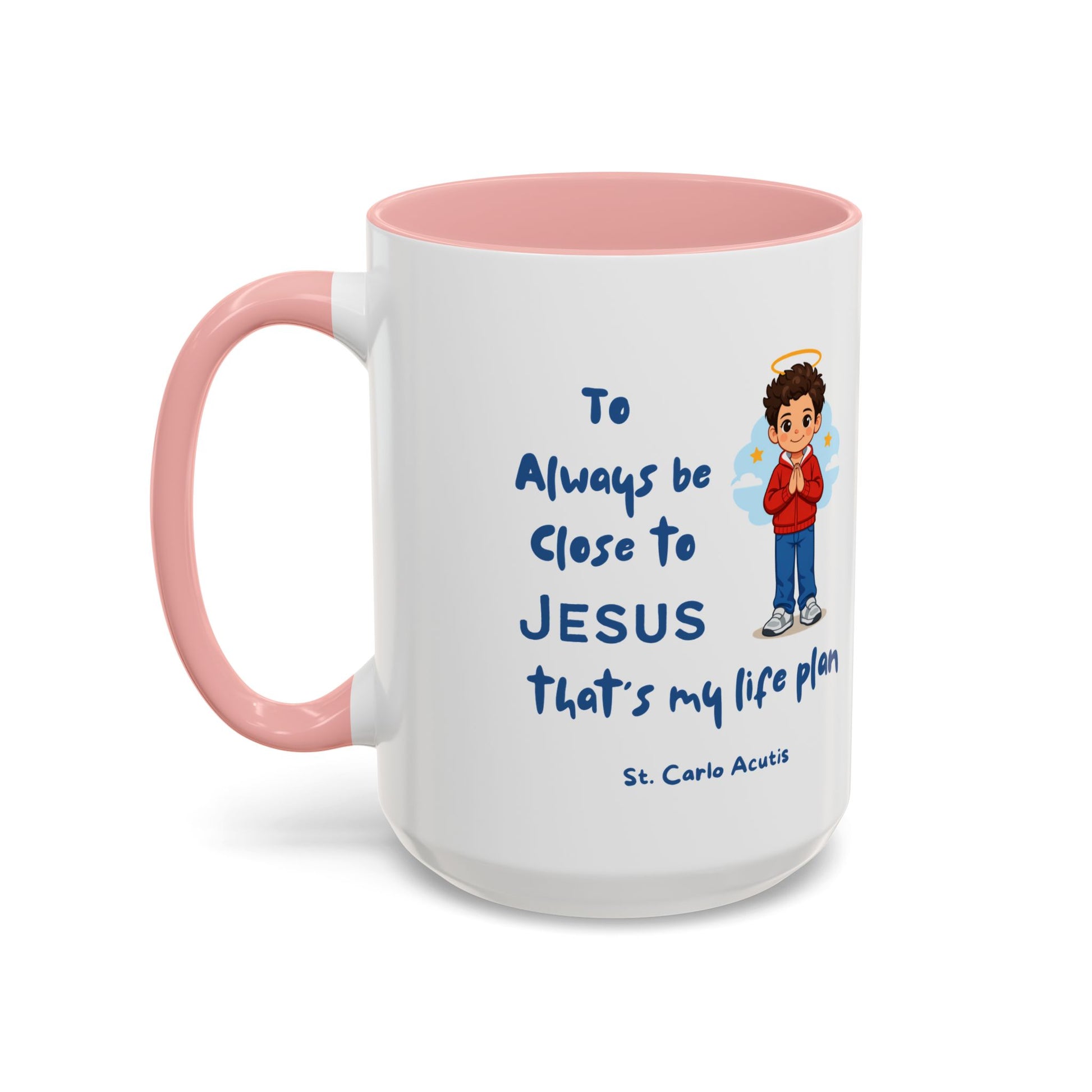 St. Carlo Acutis Kids Inspirational Accent Mug