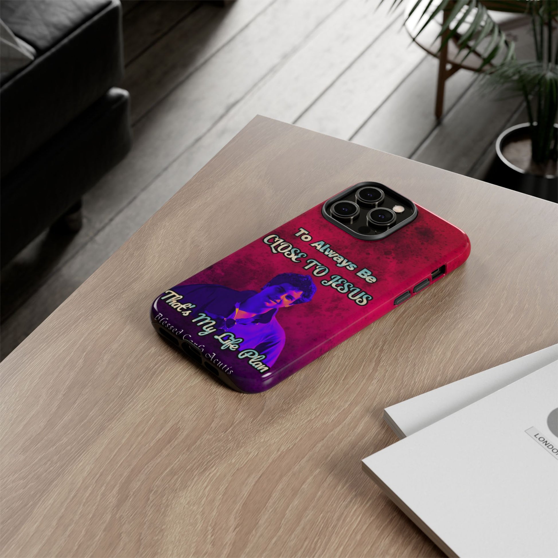 Blessed Carlo Acutis Tough Phone Cases