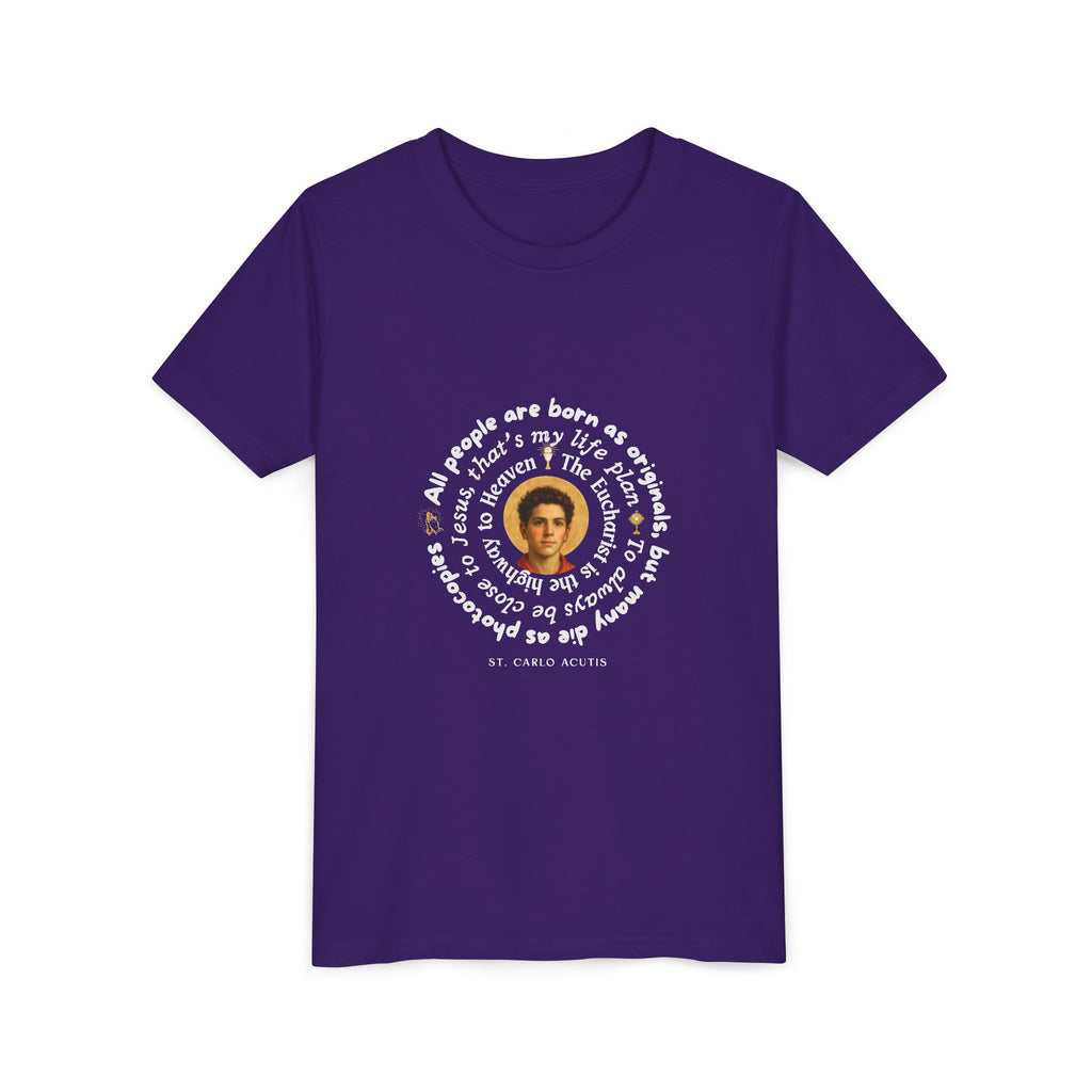 St Carlo Acutis Catholic Youth Shirt