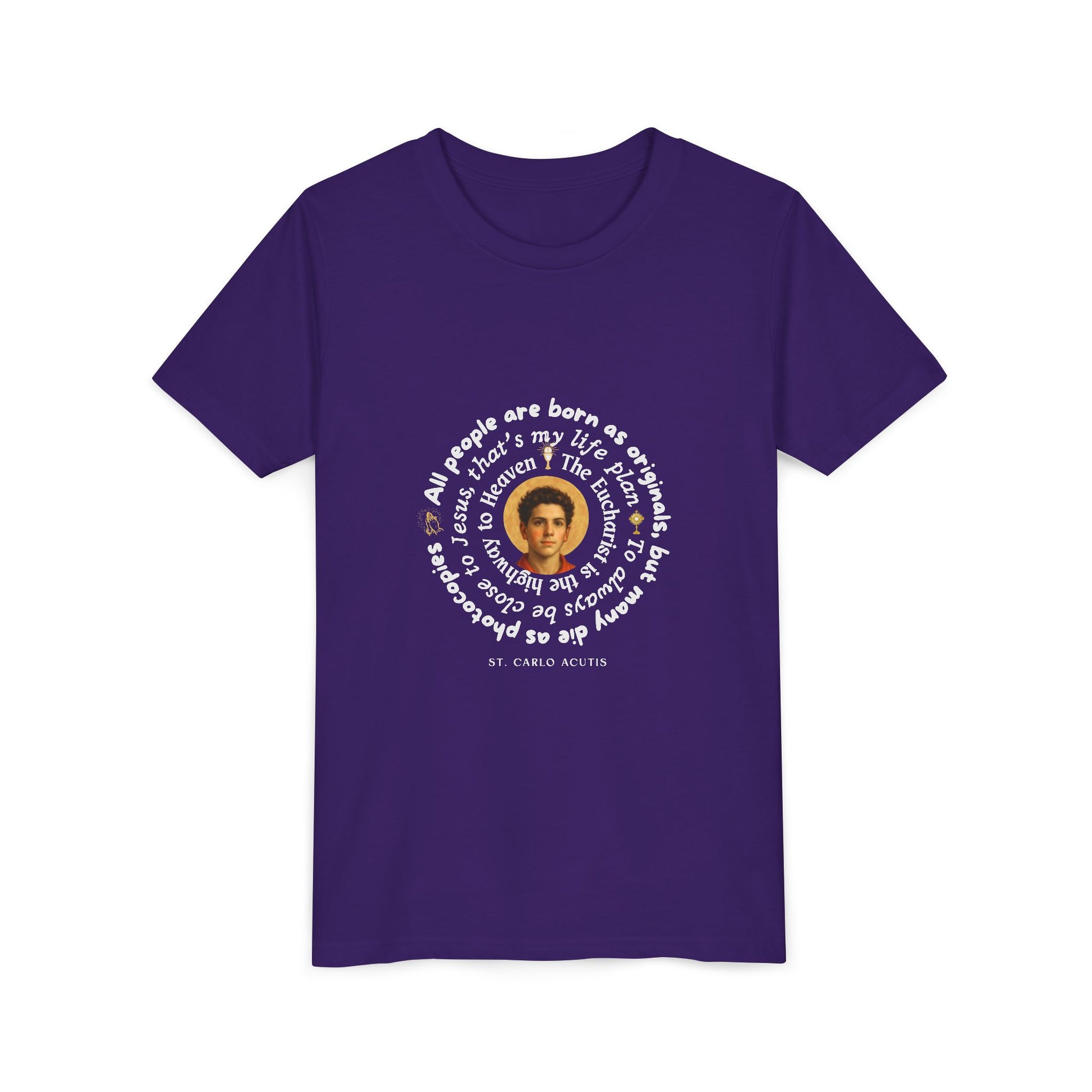 St Carlo Acutis Catholic Youth Shirt