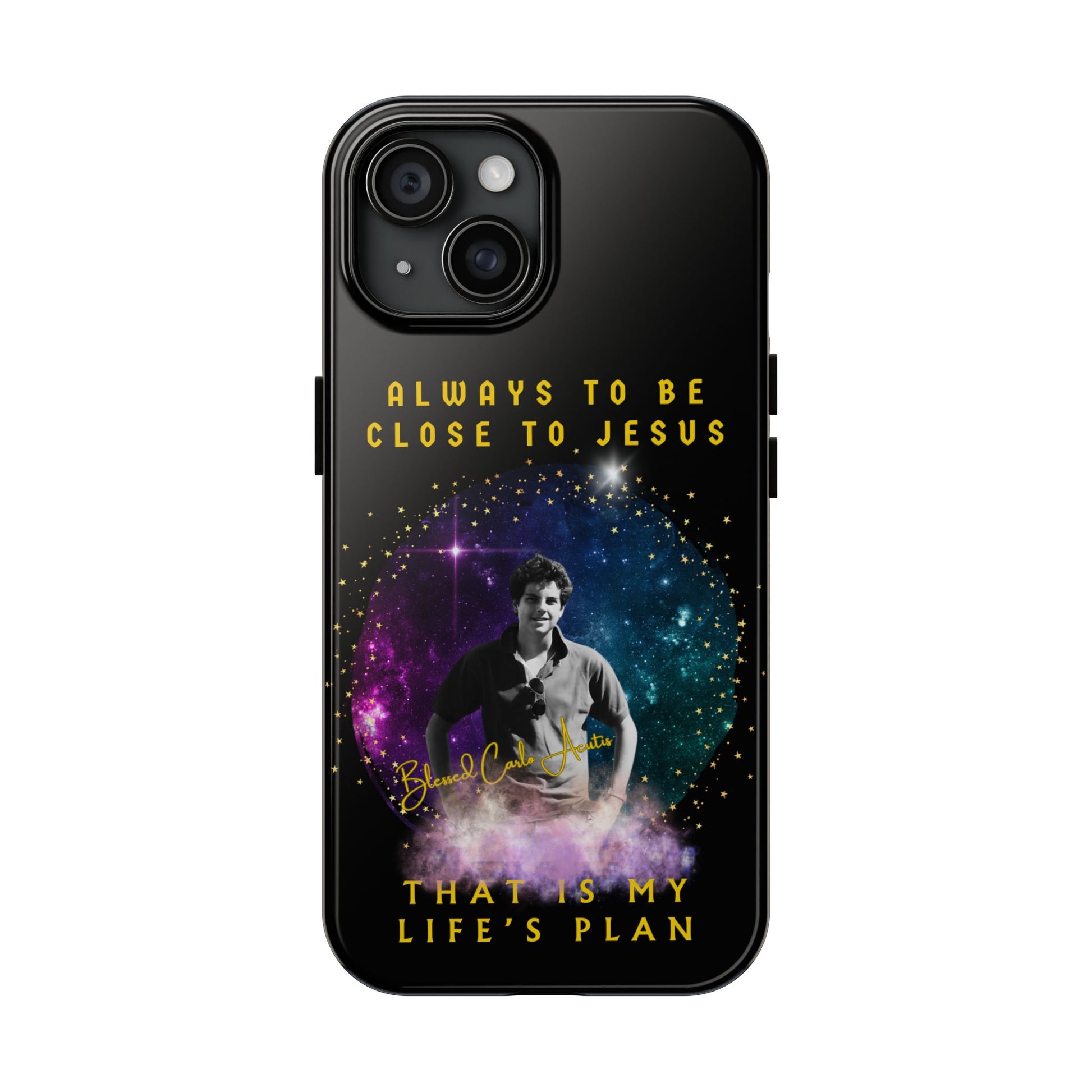 Blessed Carlo Acutis Tough Phone Cases -iPhone and Samsung