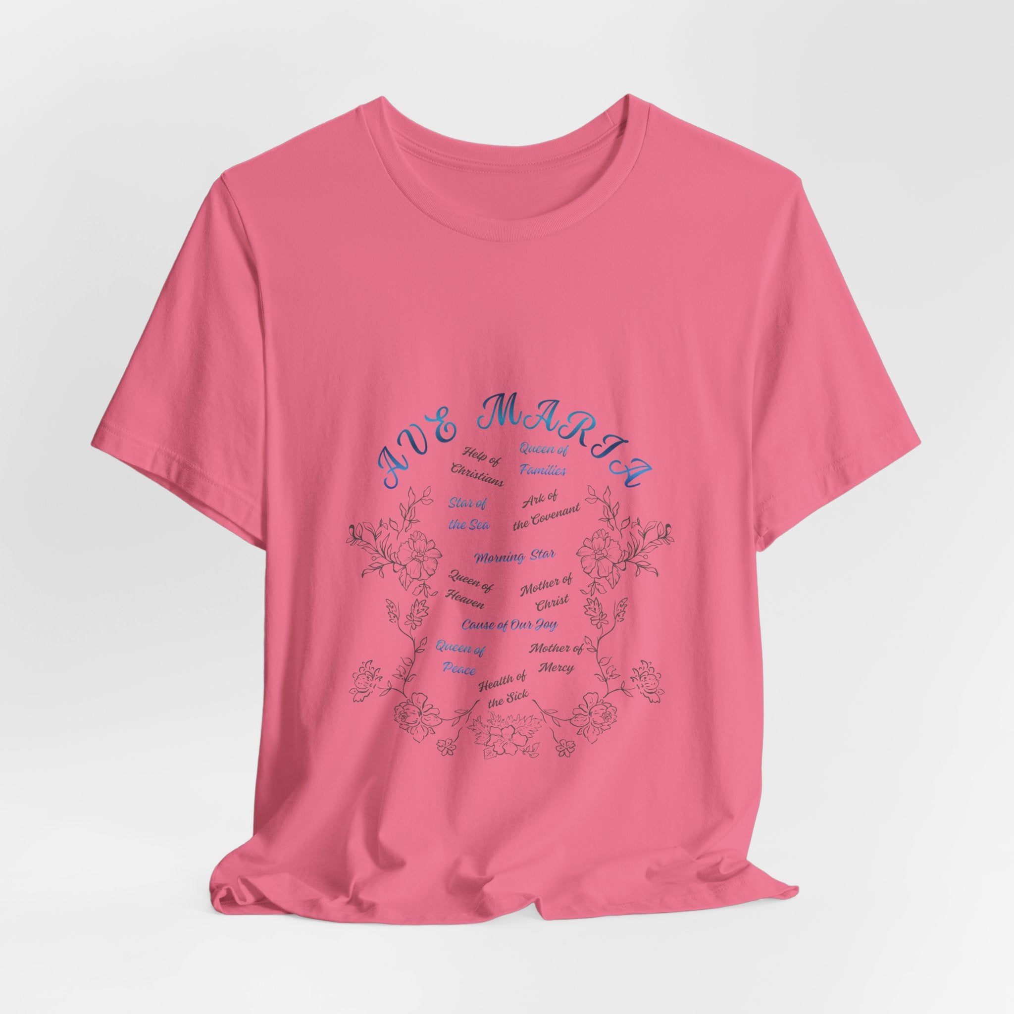 Ave Maria Litany T-Shirt – Immaculata Catholic Store