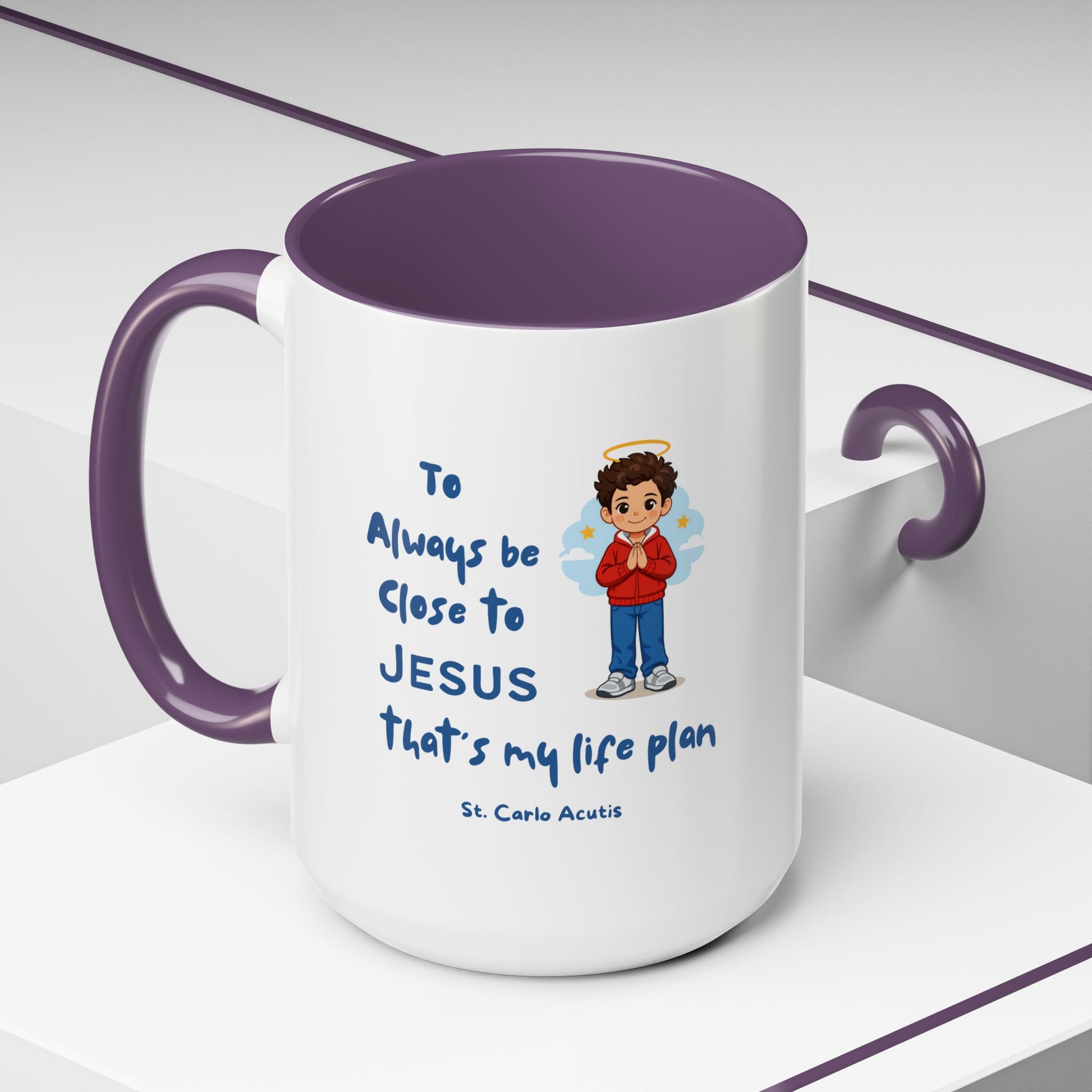 St. Carlo Acutis Kids Inspirational Accent Mug