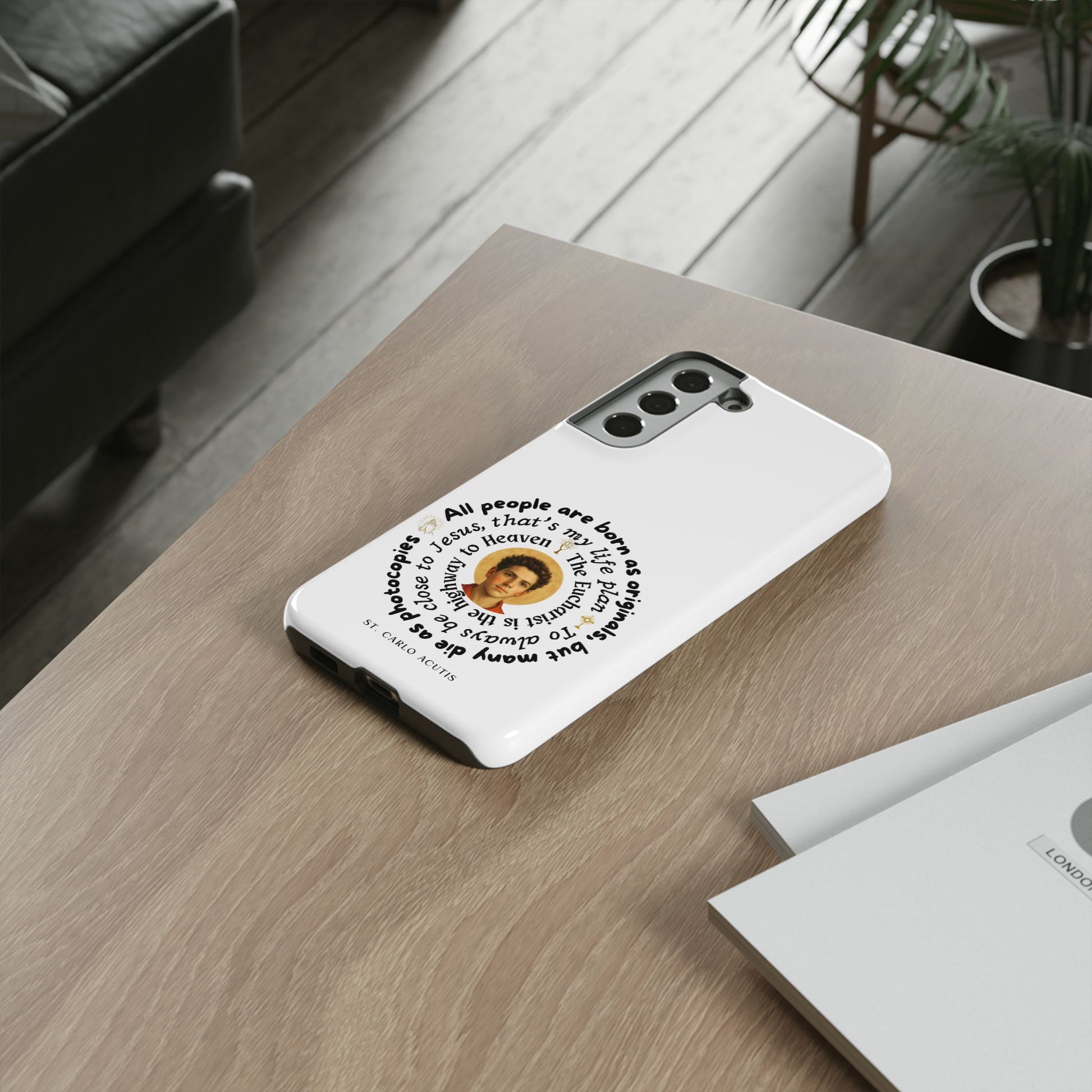 St. Carlo Acutis Canonization Tribute Tough Phone Case
