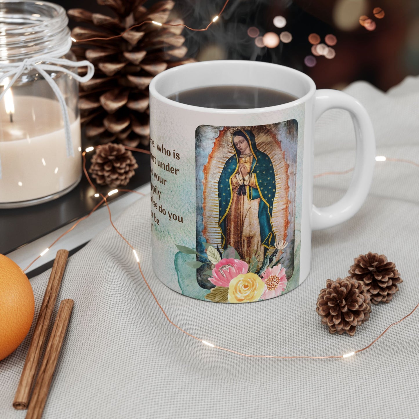 Our Lady of Guadalupe Catholic Mug (11oz, 15oz)