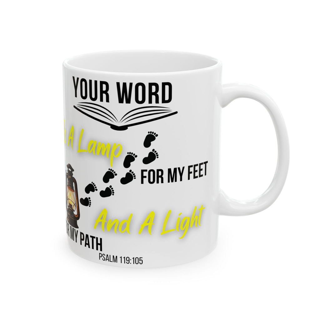 Psalm 119 Your Word Catholic Mug (11oz, 15oz)