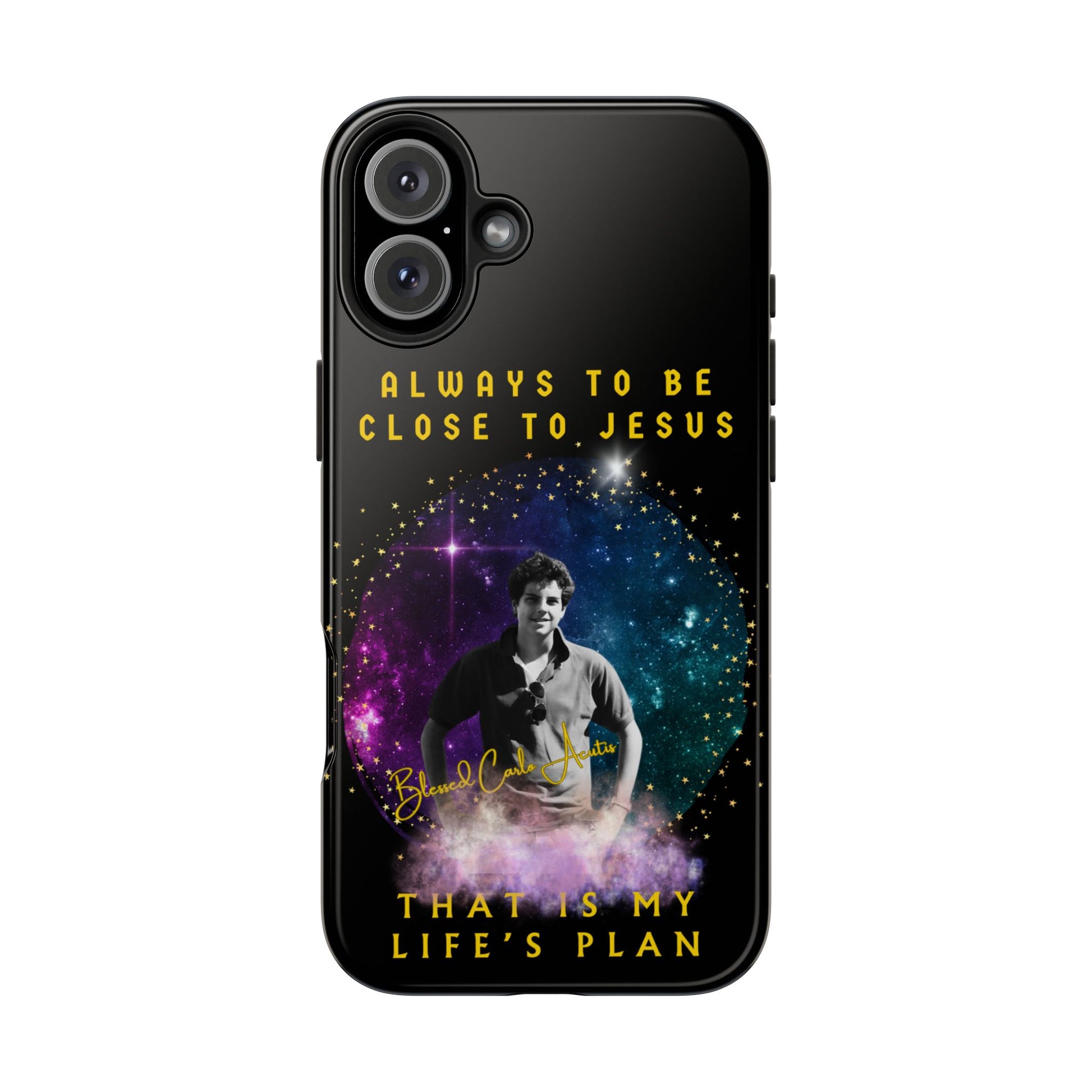 Blessed Carlo Acutis Tough Phone Cases -iPhone and Samsung