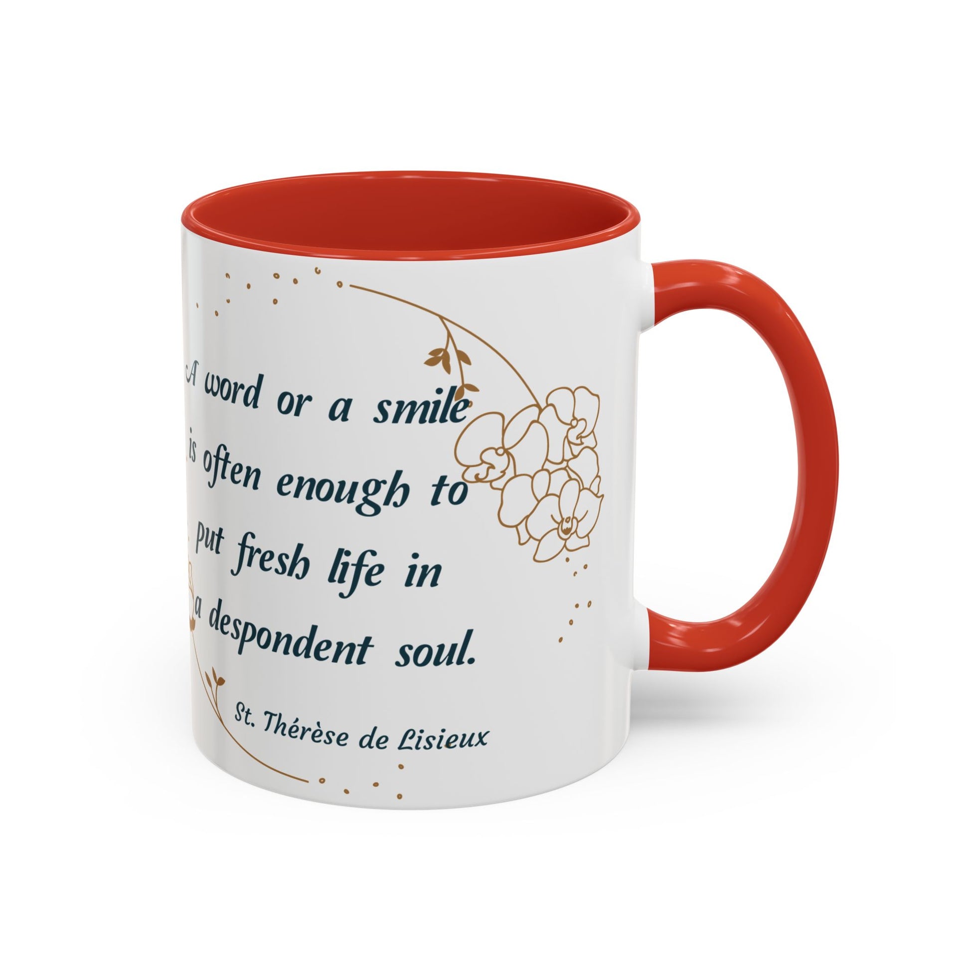 St. Thérèse de Lisieux A Word or A Smile (11oz, 15oz)