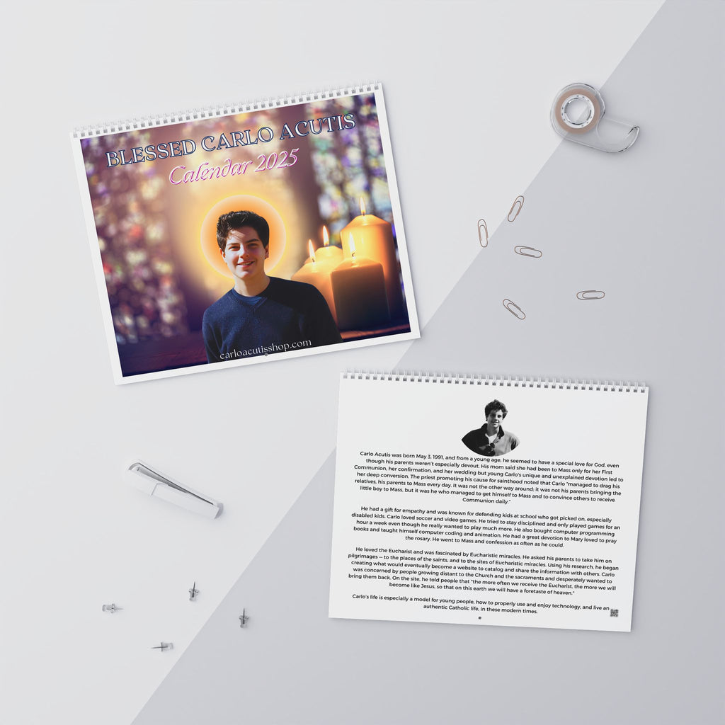 Blessed Carlo Acutis Quotes Calendar (2025)