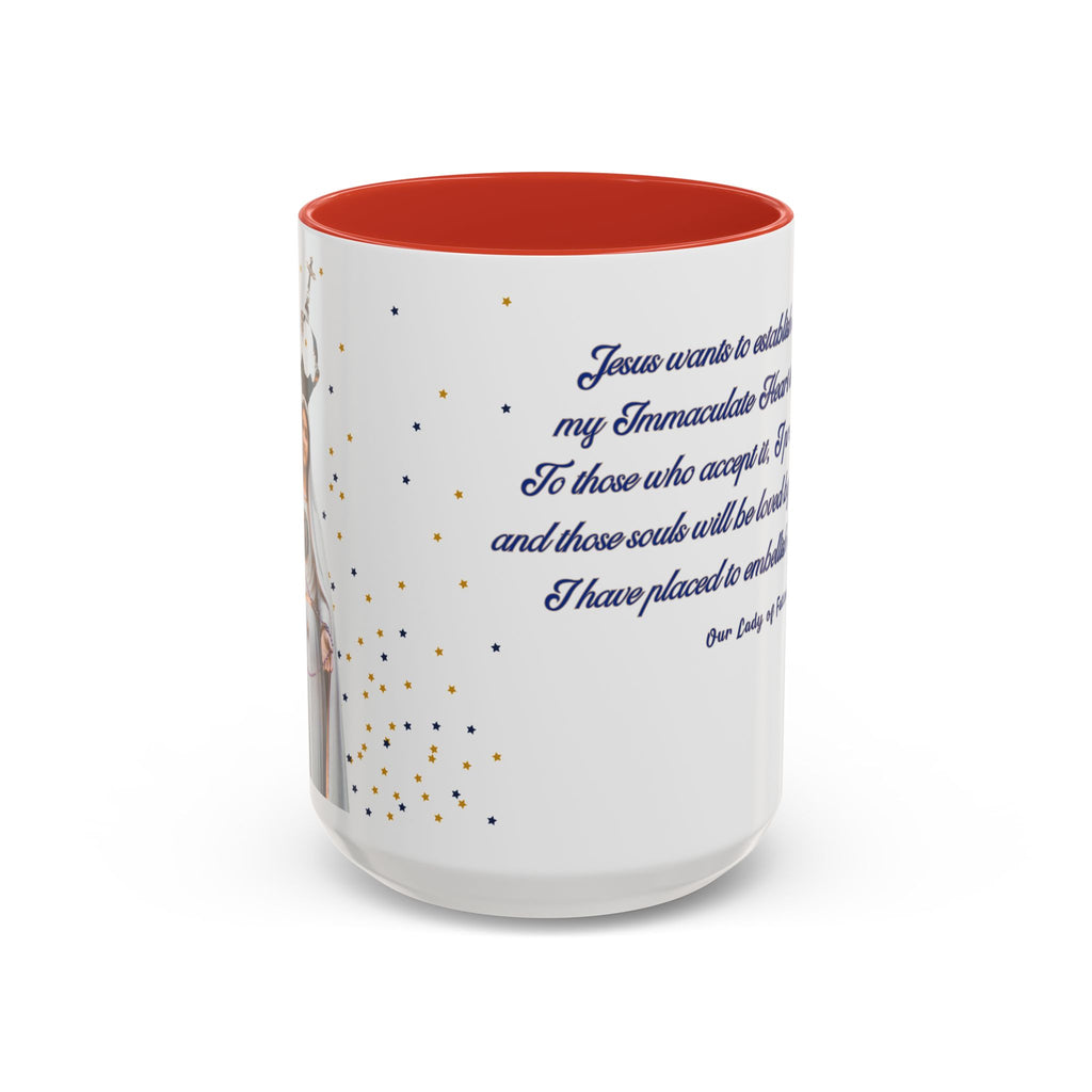 Our Lady of Fatima Immaculate Heart (11oz, 15oz)