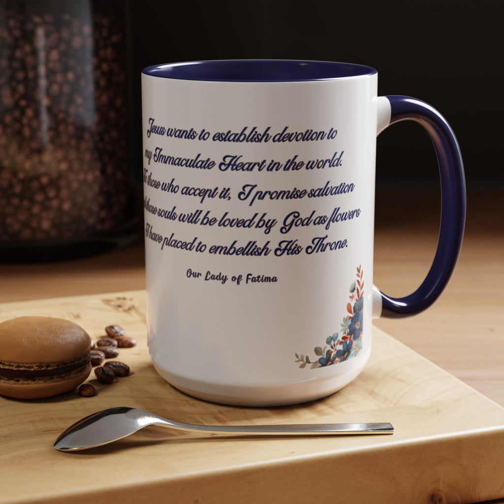 Our Lady of Fatima Immaculate Heart (11oz, 15oz)