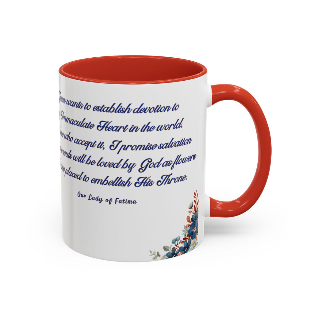 Our Lady of Fatima Immaculate Heart (11oz, 15oz)