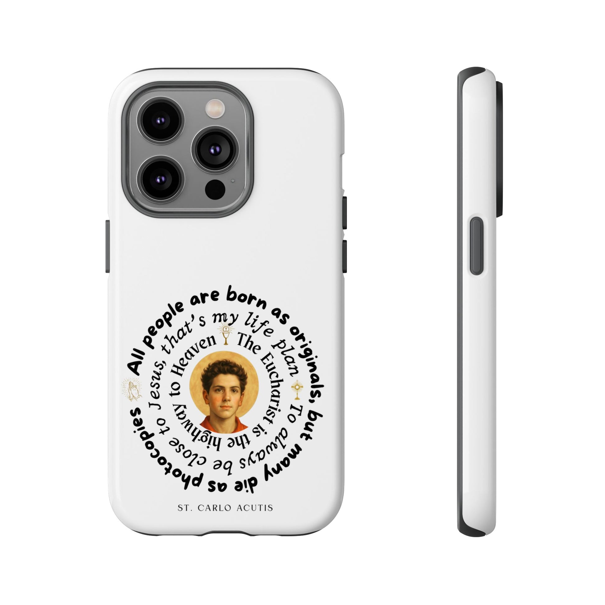 St. Carlo Acutis Canonization Tribute Tough Phone Case