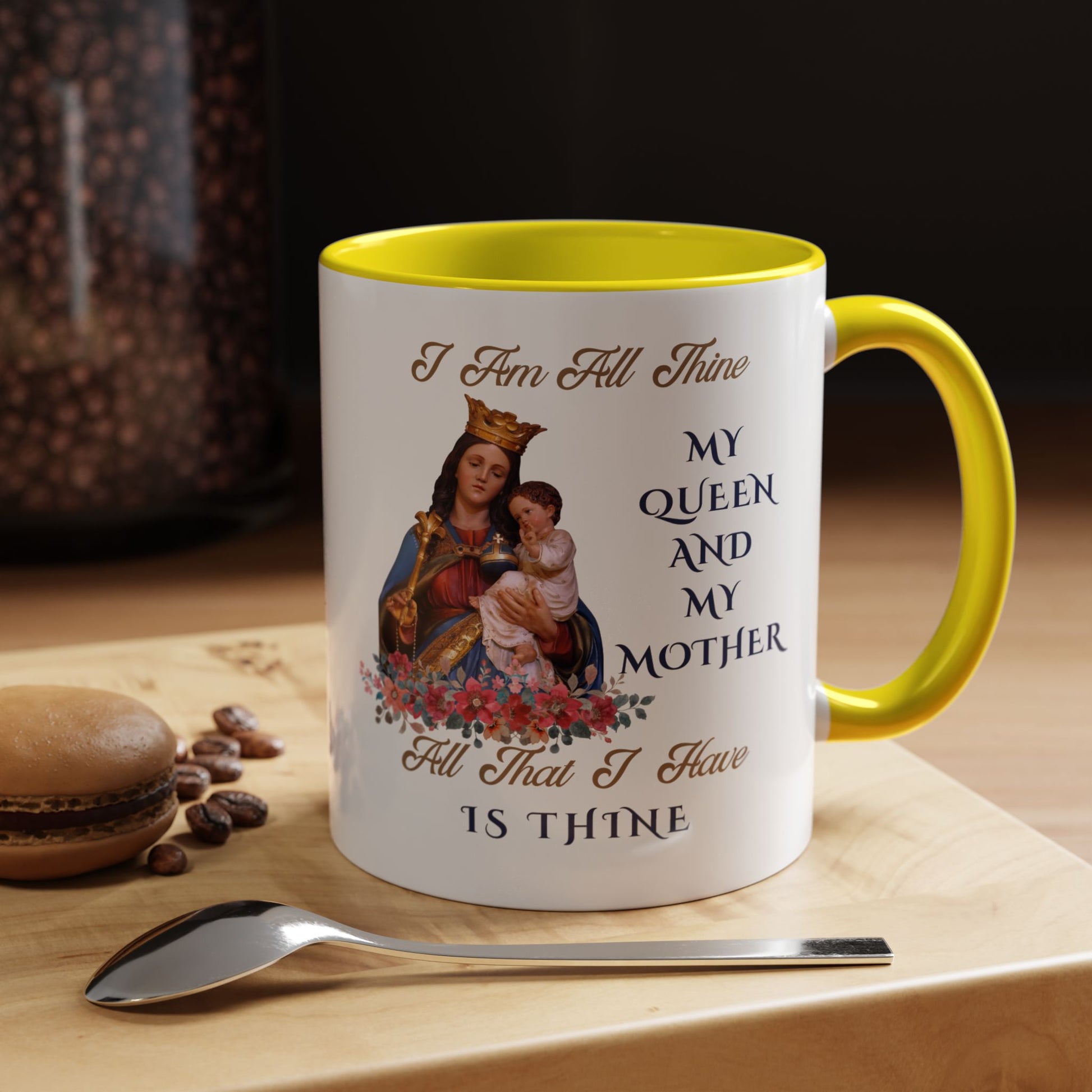 I Am All Thine Marian Mug