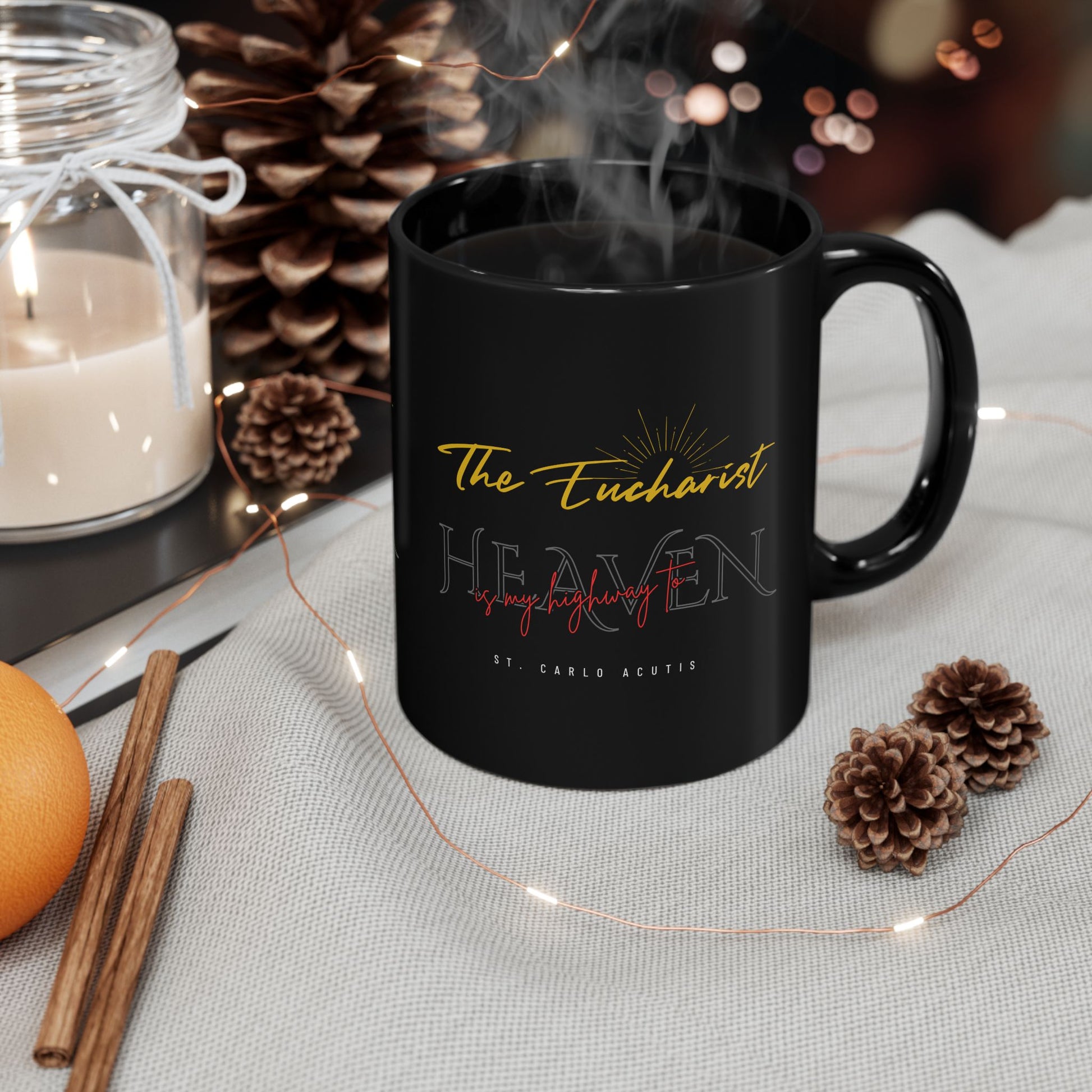 St. Carlo Acutis 'Highway to Heaven' Mug