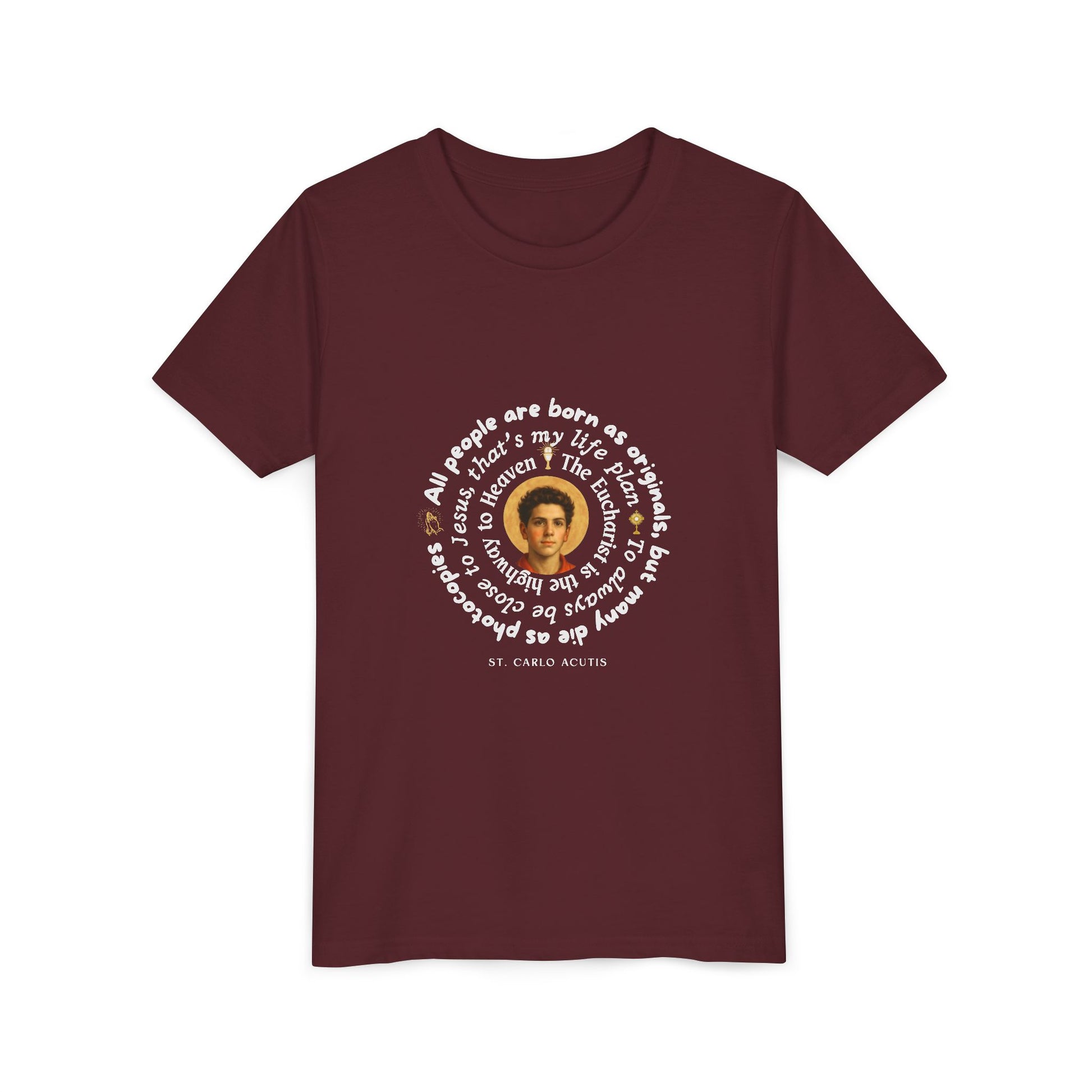 St Carlo Acutis Catholic Youth Shirt