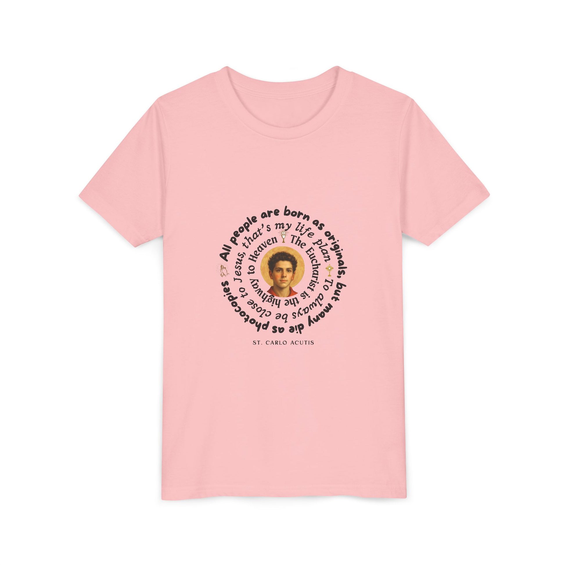St Carlo Acutis Catholic Youth Shirt