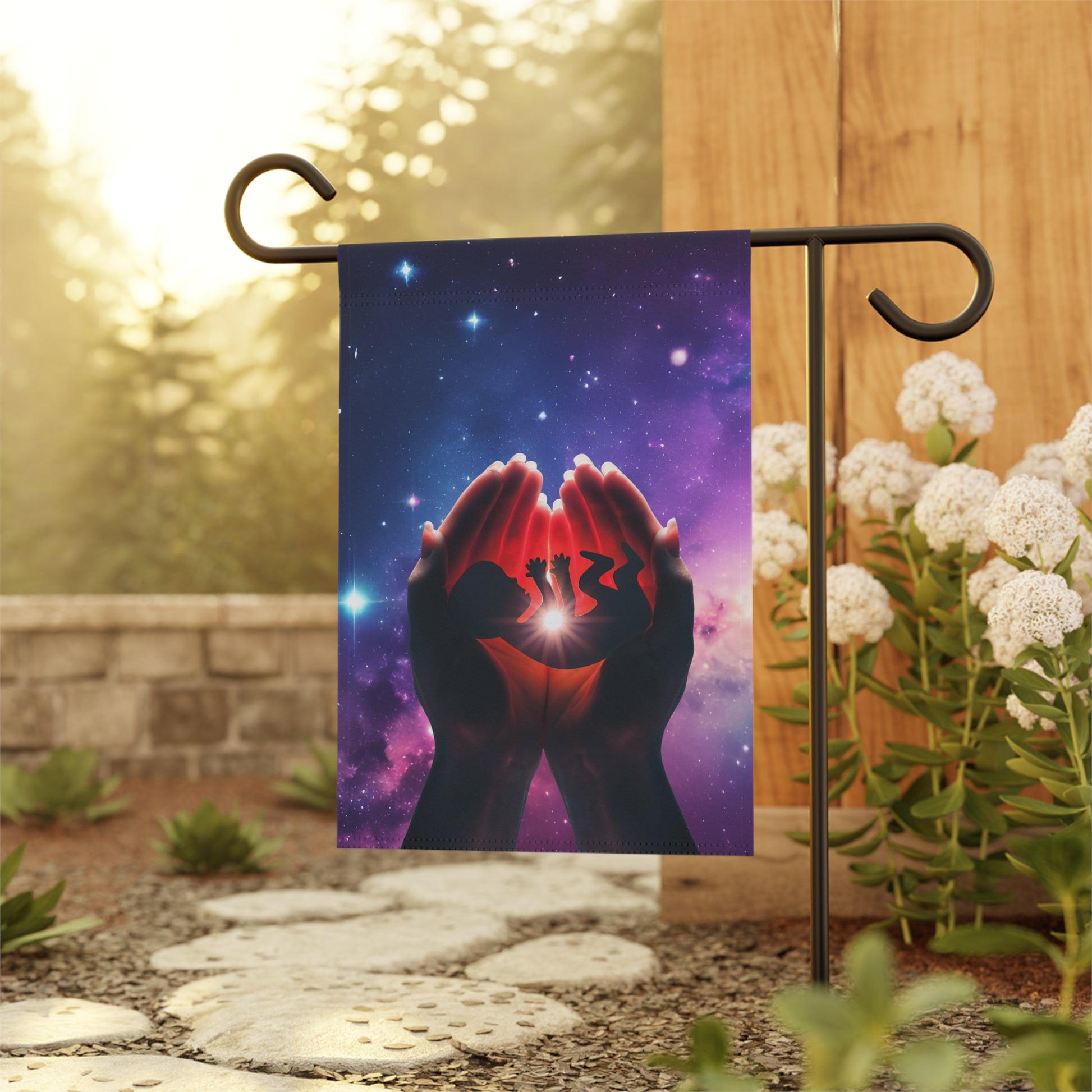 Pro-Life Garden Flag