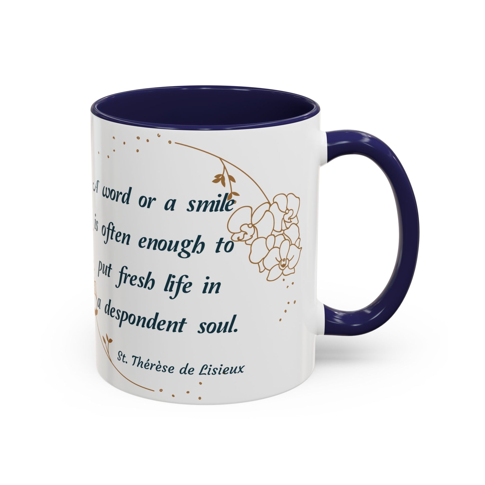 St. Thérèse de Lisieux A Word or A Smile (11oz, 15oz)