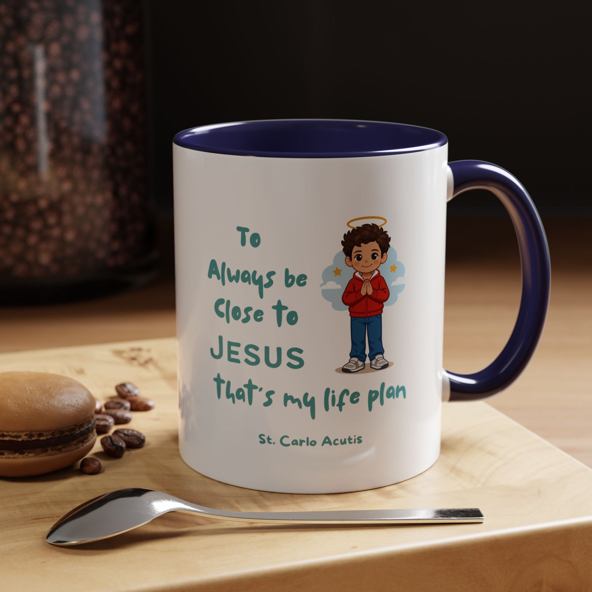 St. Carlo Acutis Kids Inspirational Accent Mug