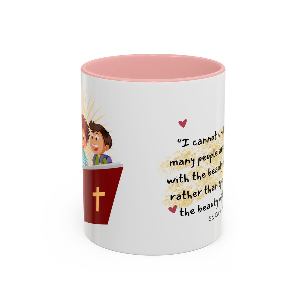 St. Carlo Acutis 'Beauty' Kids Accent Mug