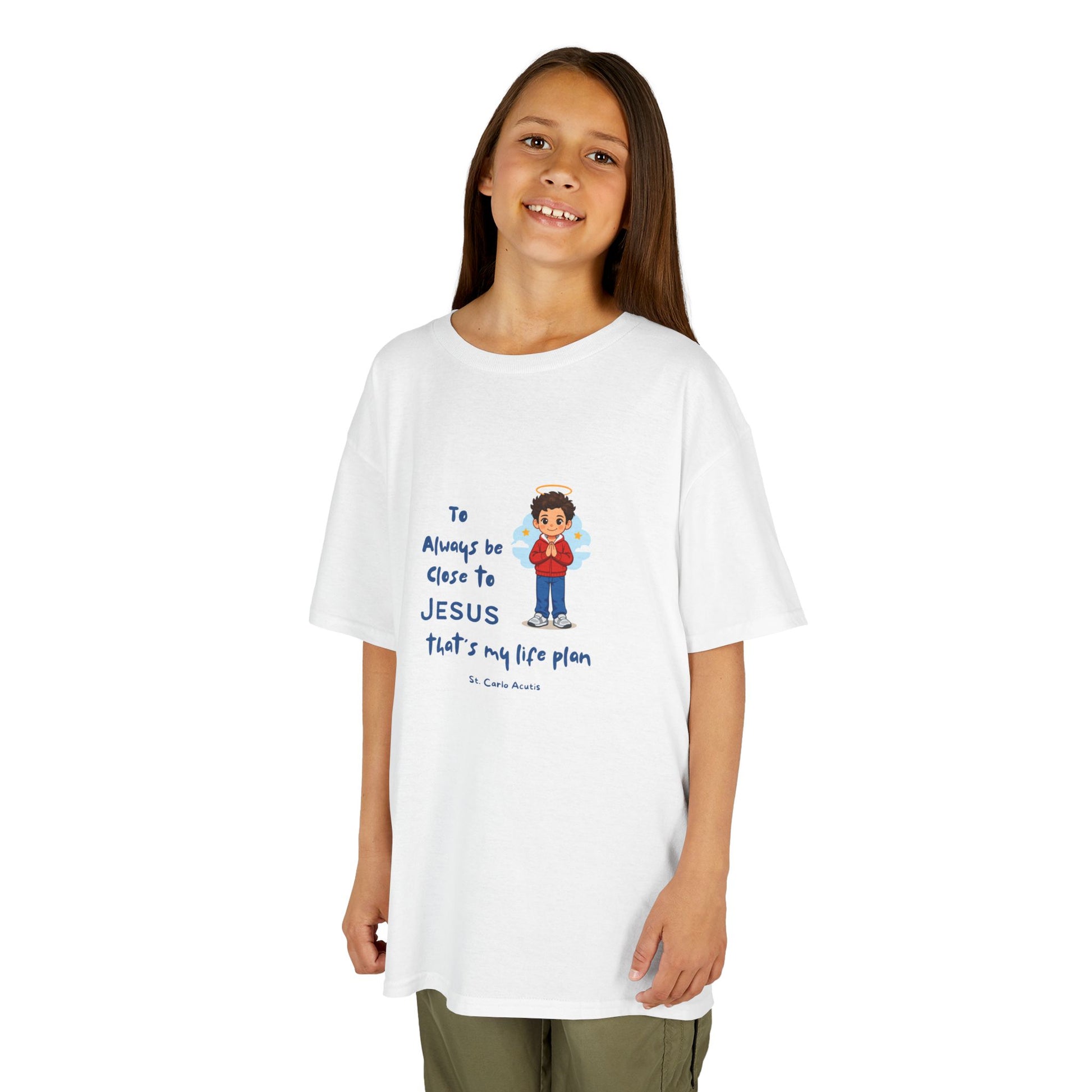 St. Carlo Acutis Kids Inspirational Tee