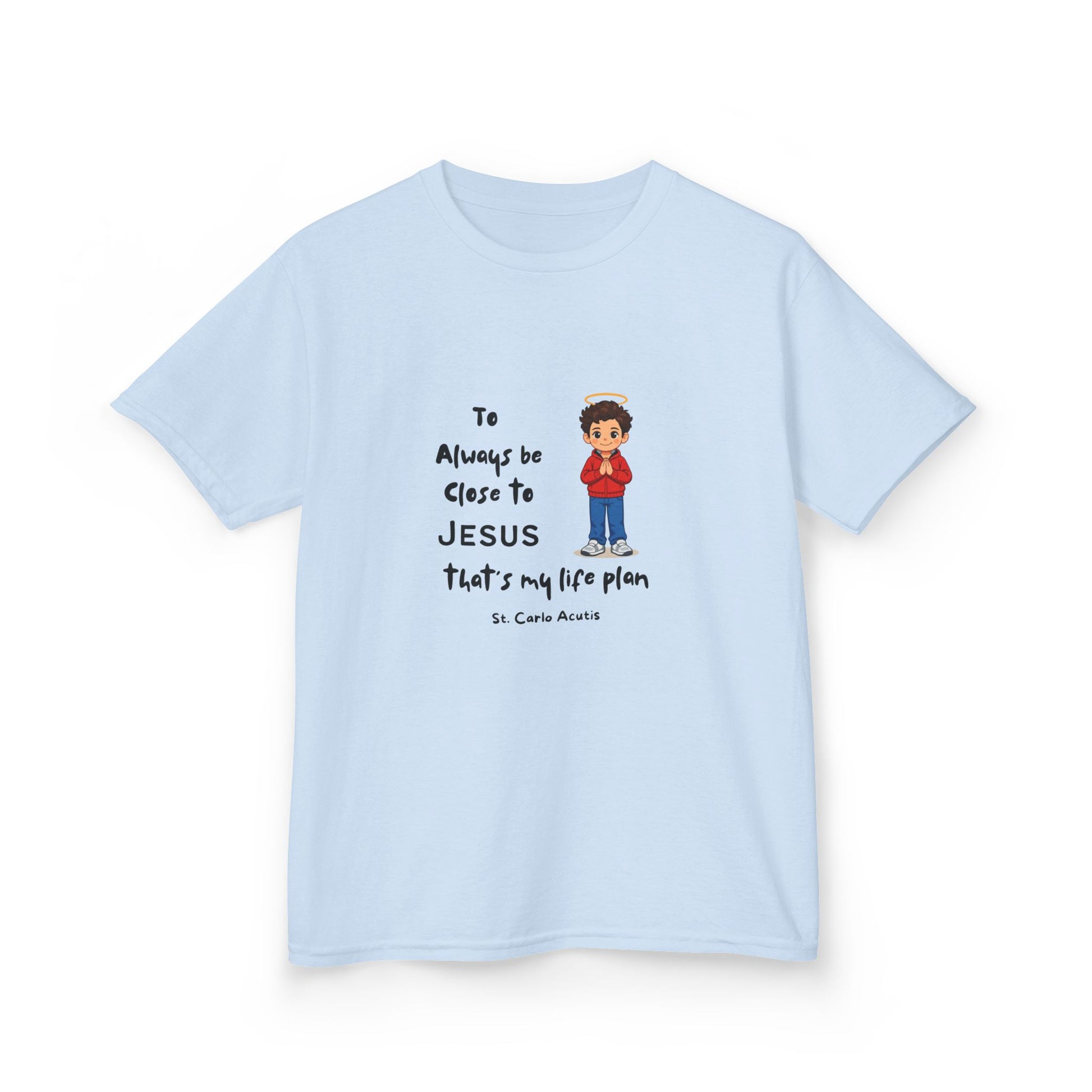 St. Carlo Acutis Kids 'Close to Jesus' Tee
