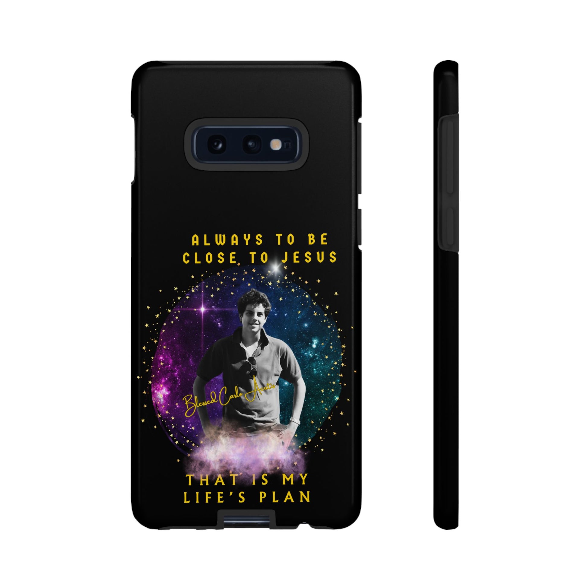 Blessed Carlo Acutis Tough Phone Cases Black