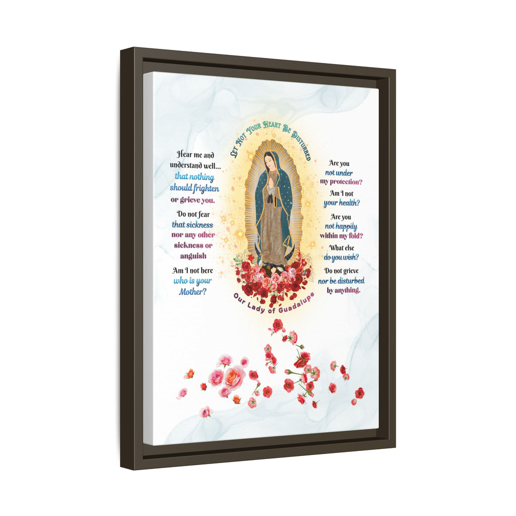 Our Lady of Guadalupe Matte Canvas, Framed (Multi-color)